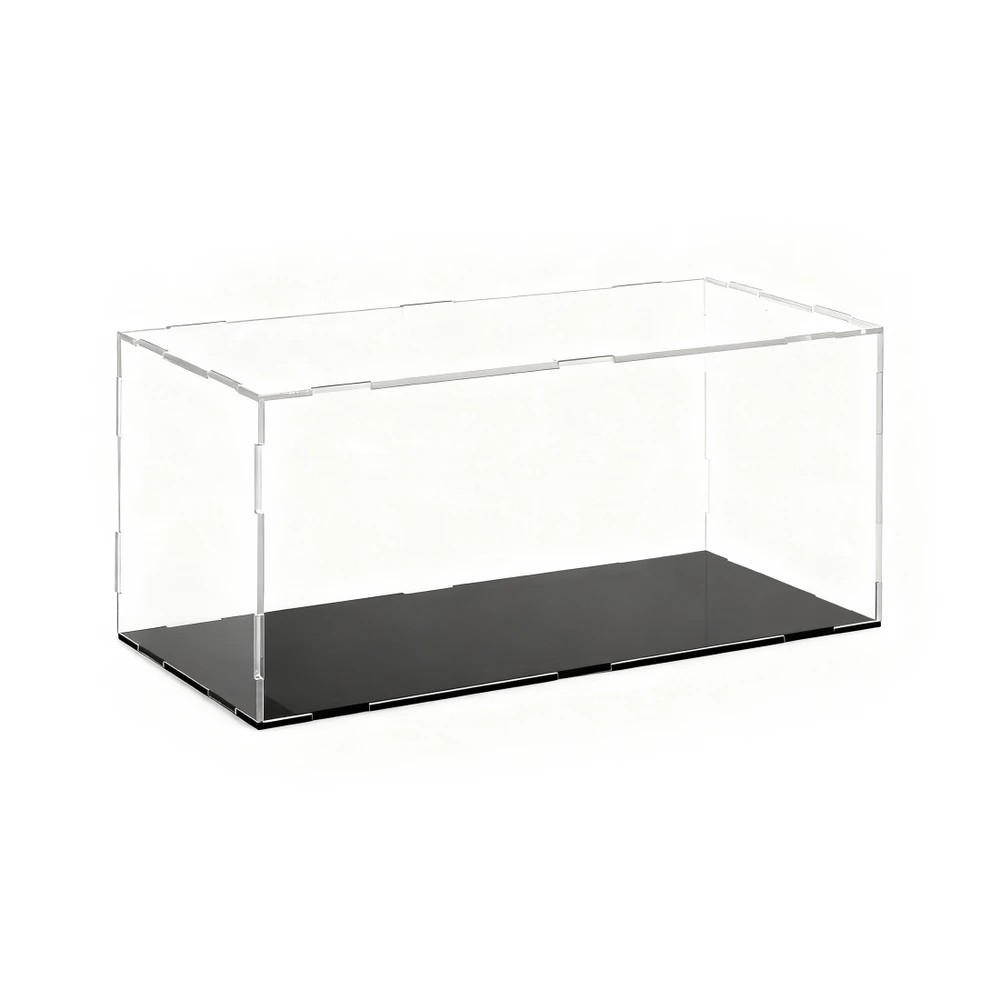1 Artiss Clear Acrylic Display Case Dustproof Protection Box For Car Toys 15CM - Clear, 1 of 10