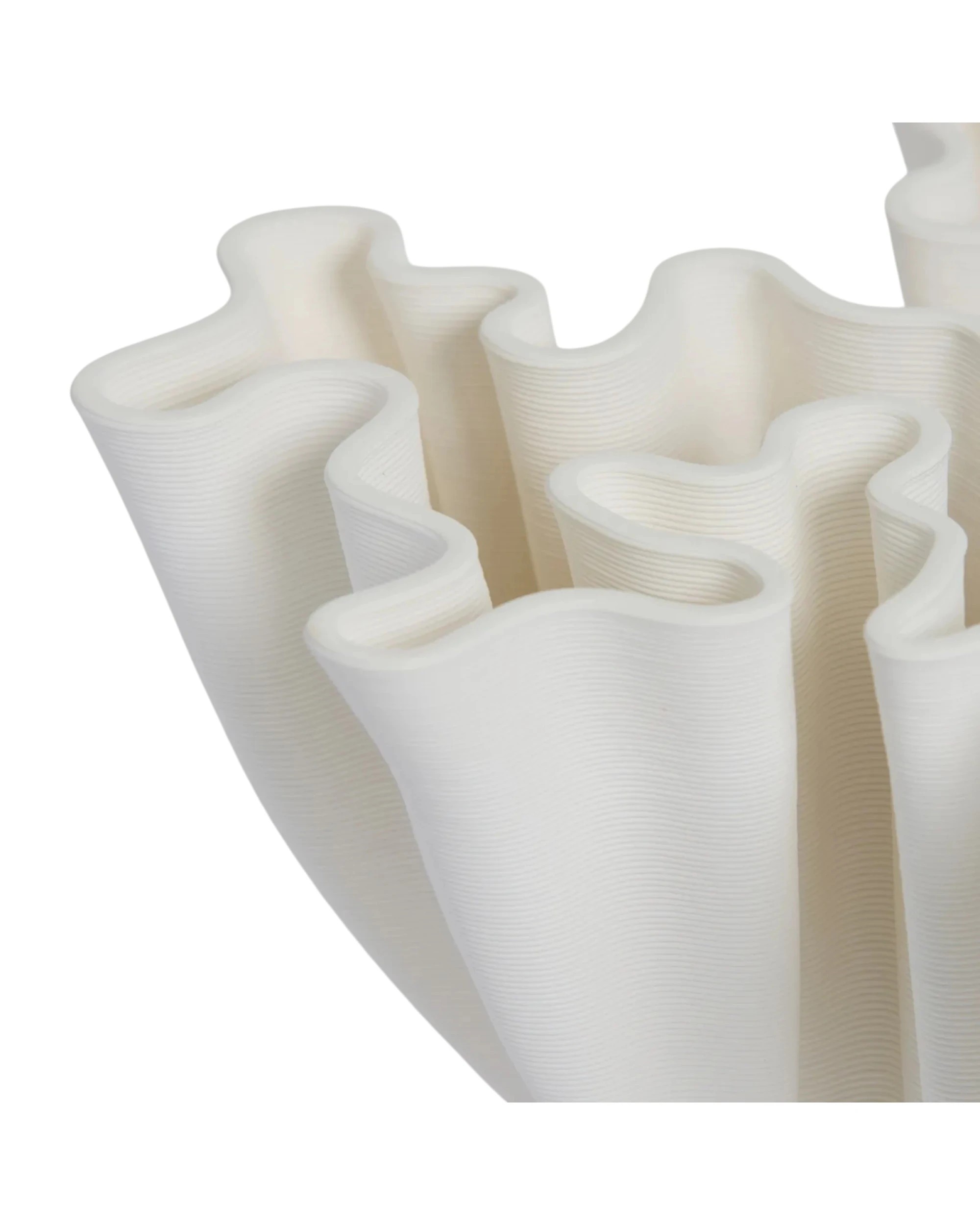 3 One Six Eight London Sunny Vase - 29cm - White, 3 of 4