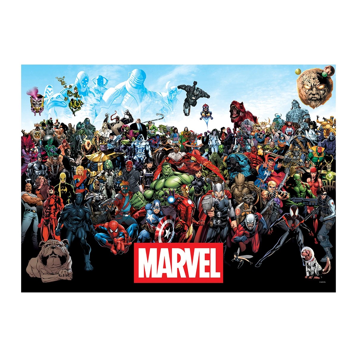 2 1000 Piece Marvel Universe Puzzle Set, 2 of 3
