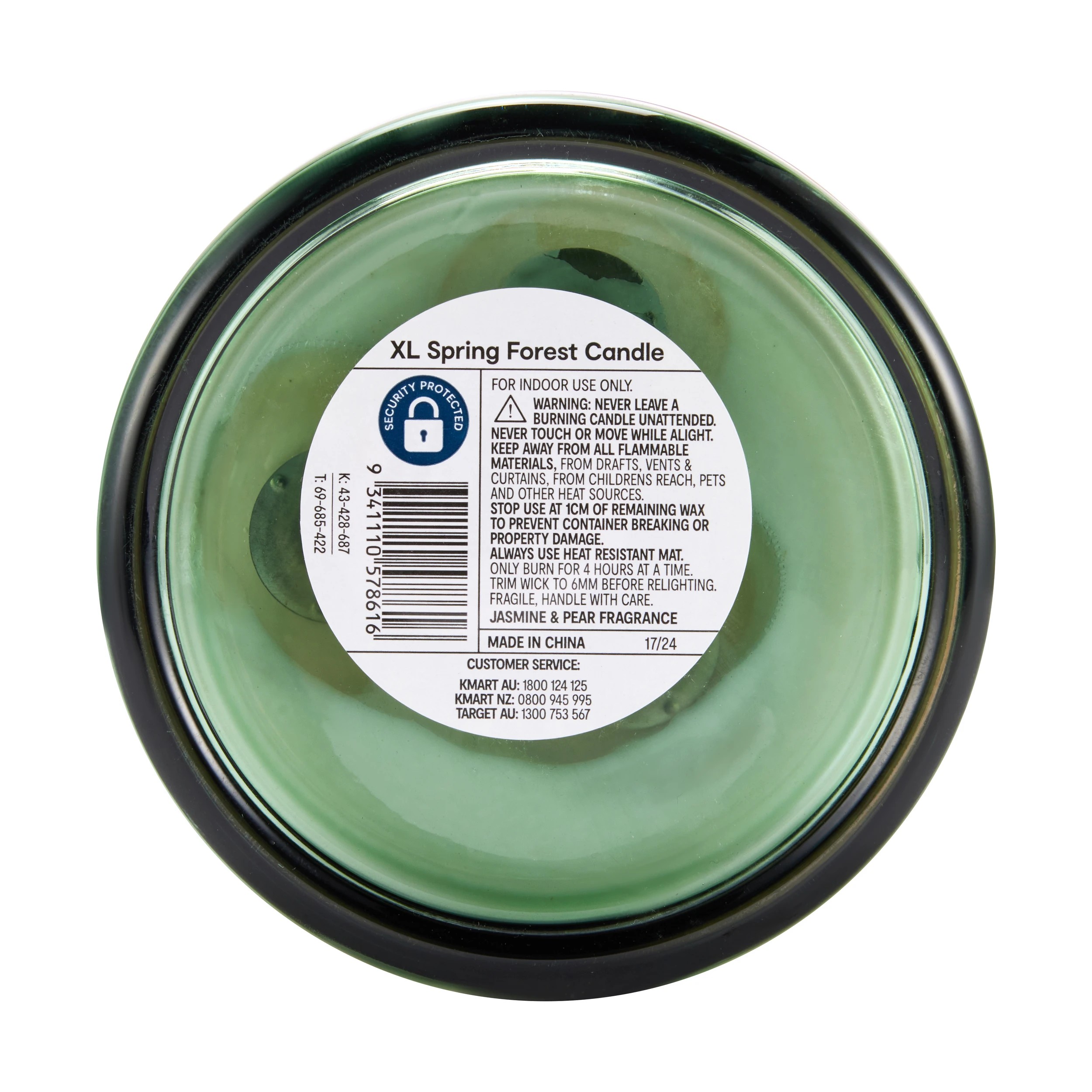 5 XL Spring Forest Soy Wax Blend Scented Candle, 5 of 5