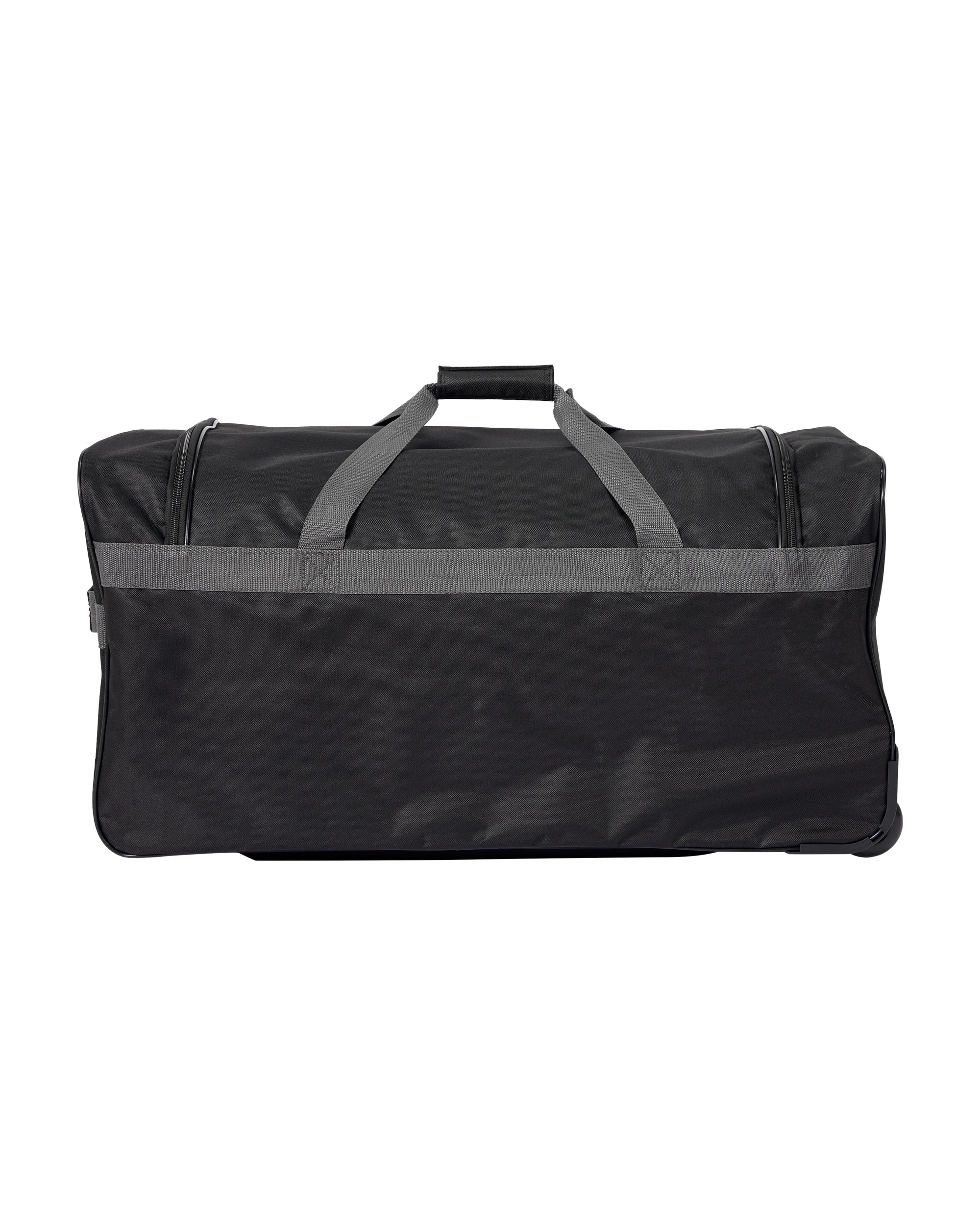 3 Large Duffle Bag with Wheels - Black, 3 of 8