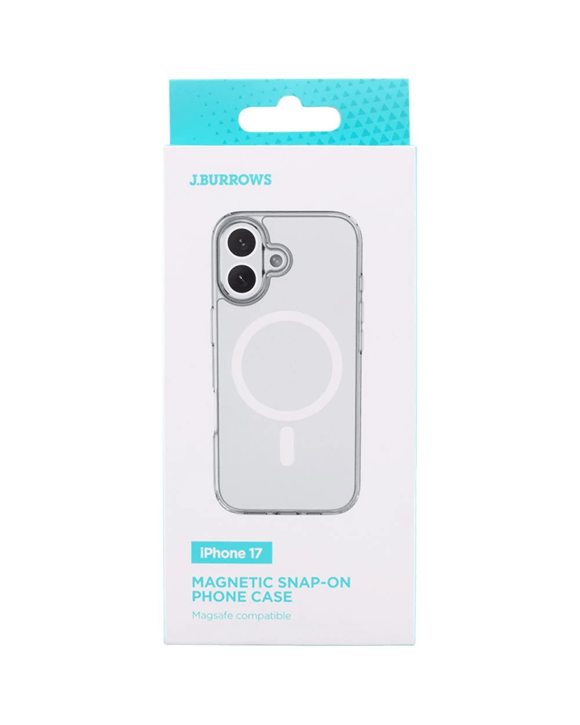 J.Burrows MagSafe Case iPhone 17 Clear