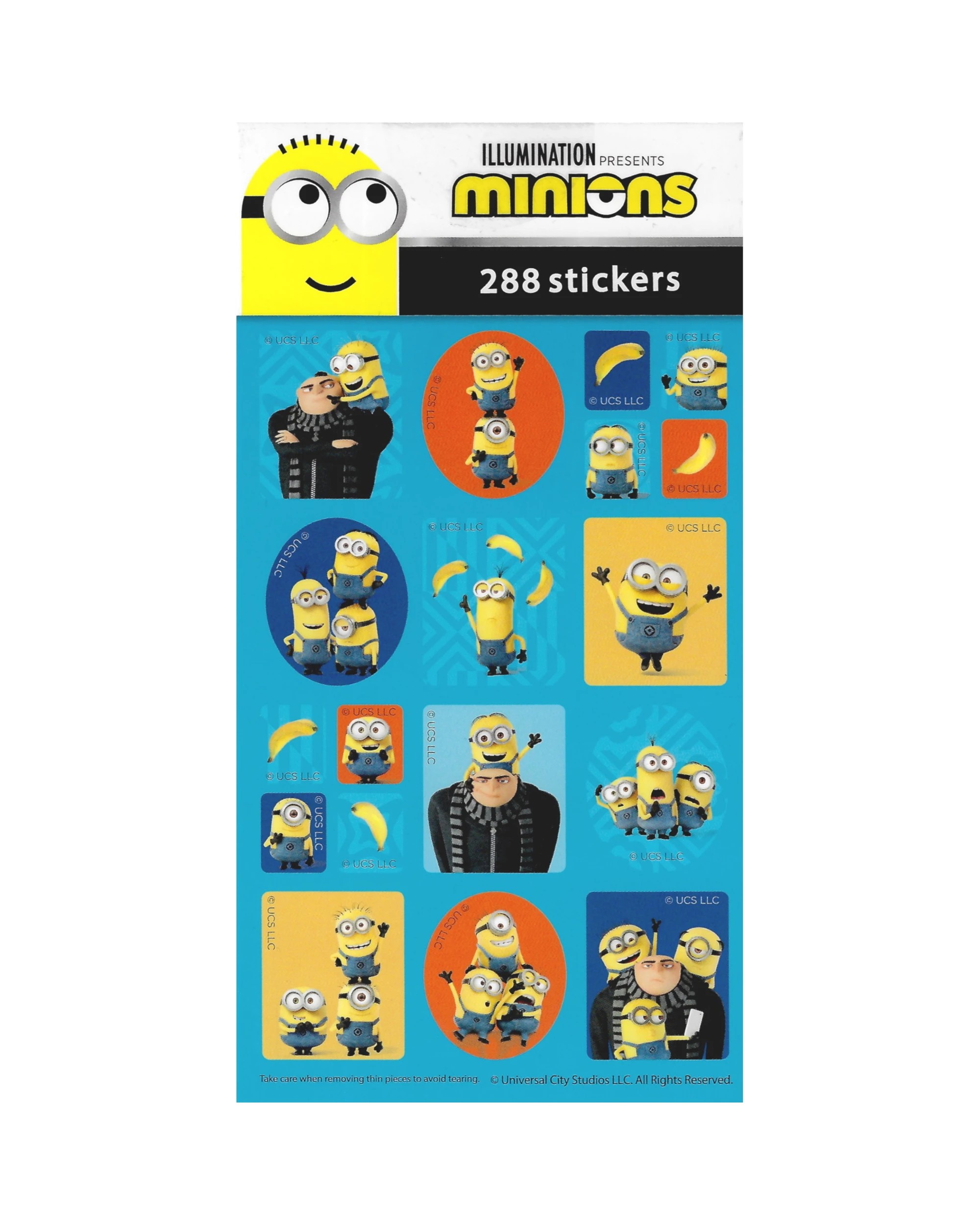1 Artwrap Minions Sticker Book 12 Sheets, 1 of 1