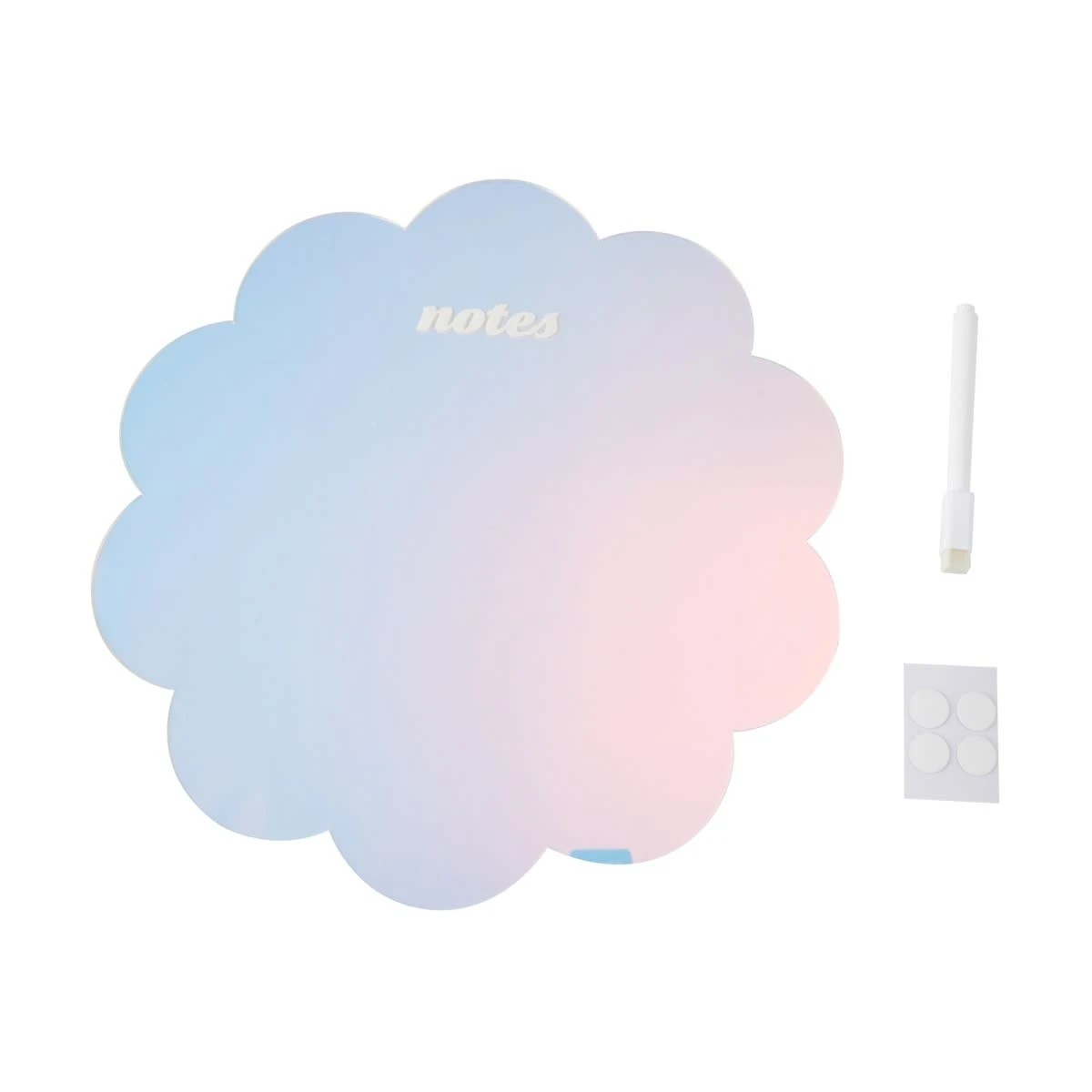 2 Iridescent Flower Memo Board, 2 of 5