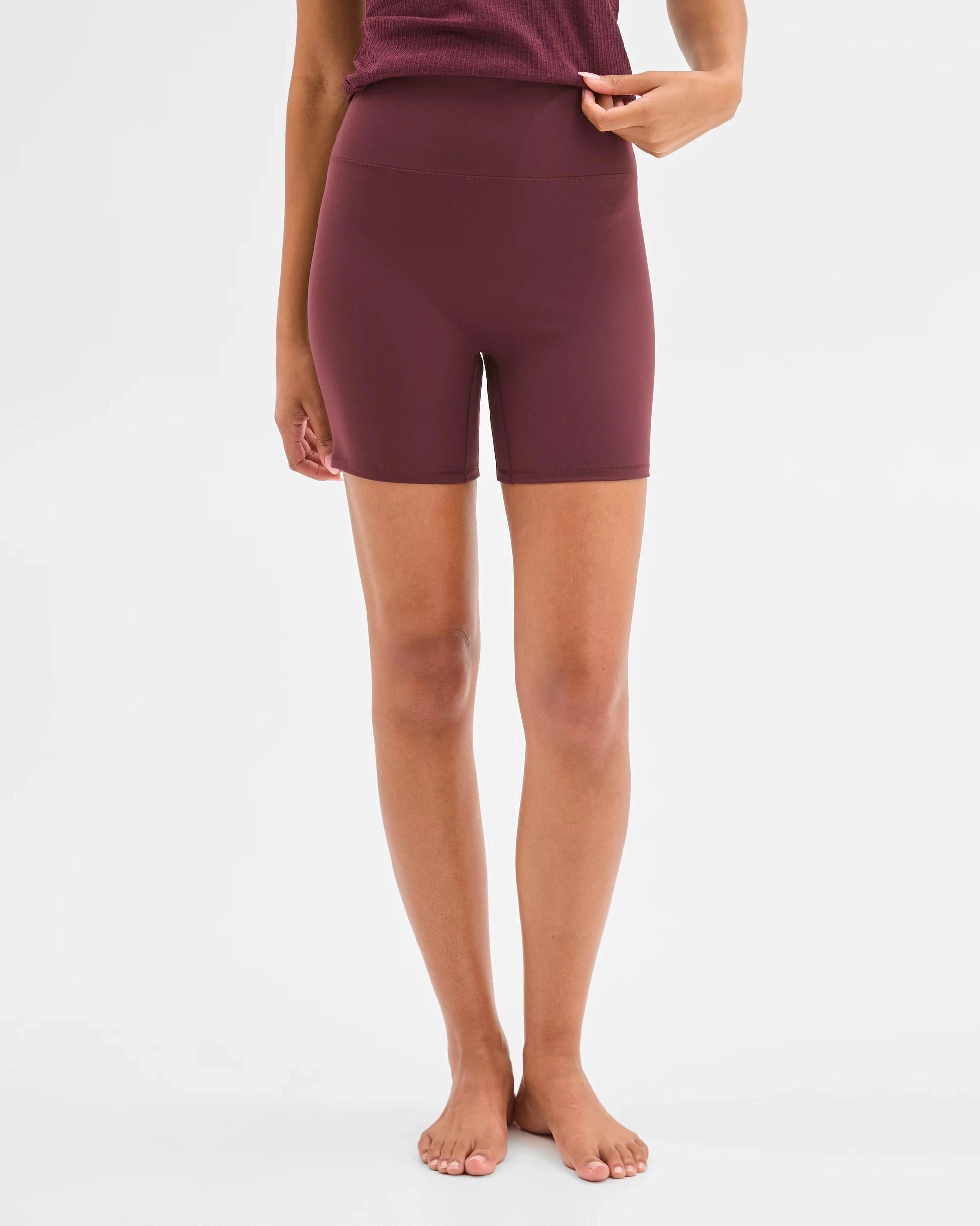 3 Target Studio Soft Yoga Bike Shorts WINETASTING, 3 of 8