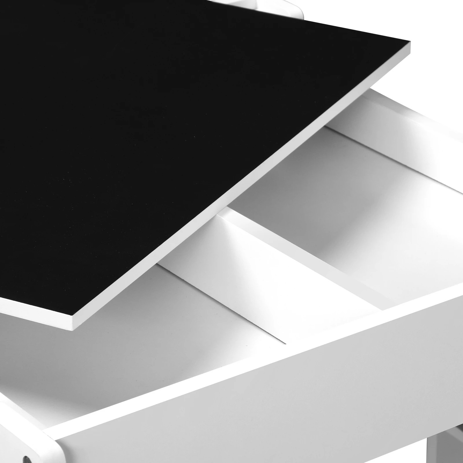 8 Oikiture Kids Table And Chairs Set Activity Play Study Desk W/ Toys Storage Box
 - Grey, 8 of 9