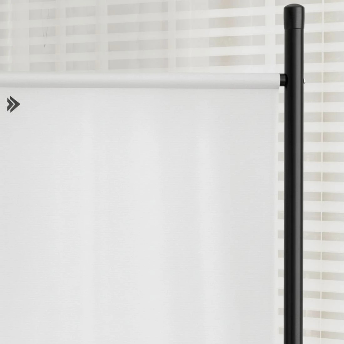 6 Artiss 3 Panel Room Divider Screen 260x180cm Fabric - White, 6 of 7