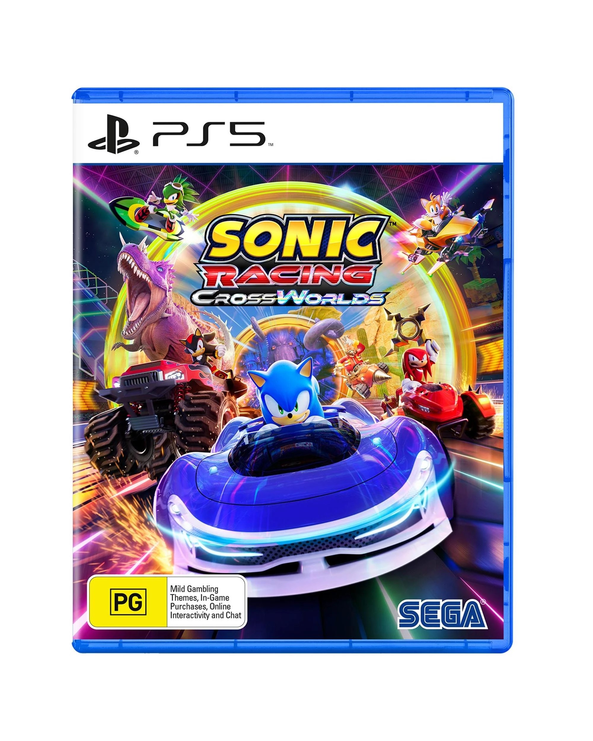 1 Sonic Racing: CrossWorlds - PS5, 1 of 8