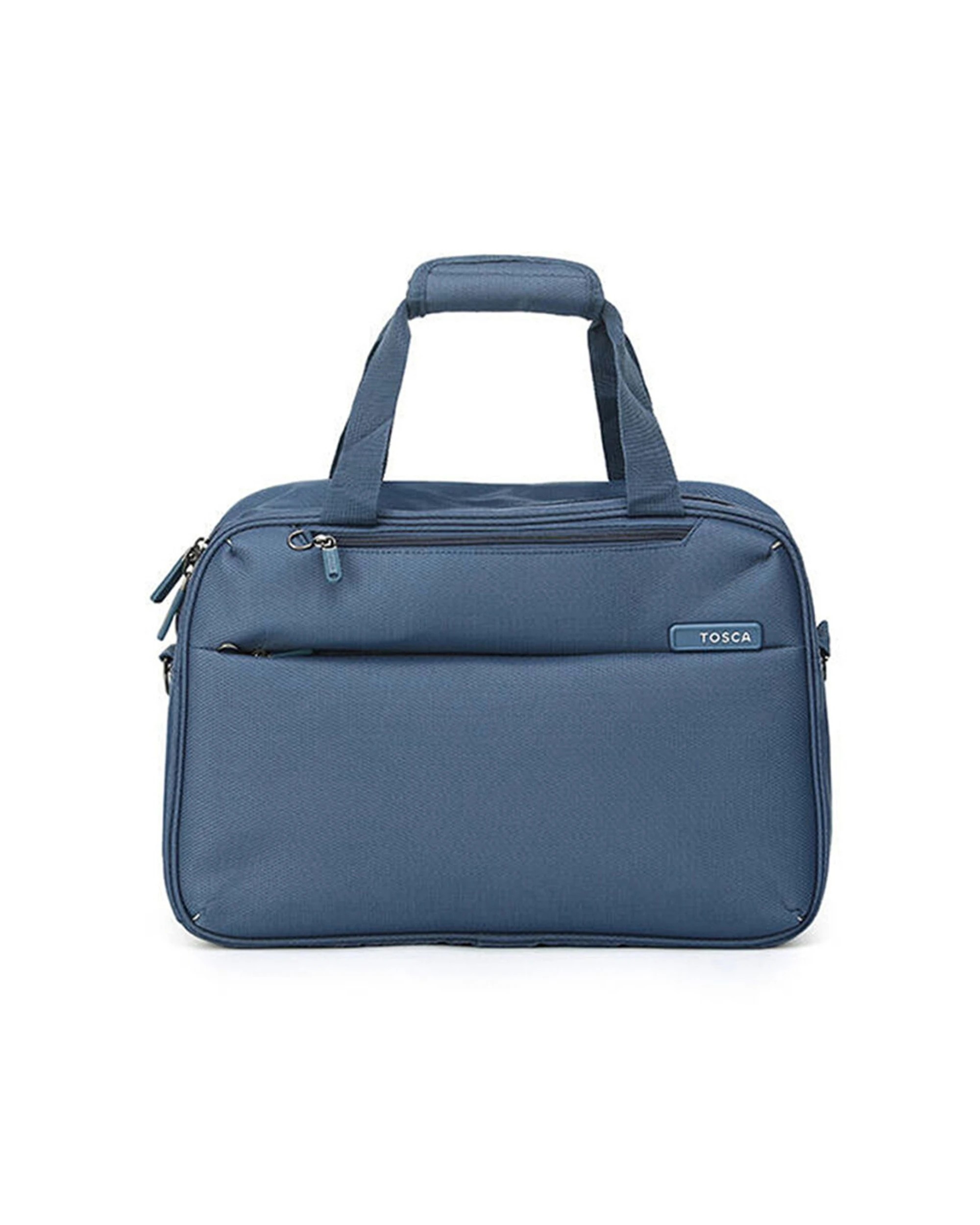 1 Tosca So-Lite Cabin Onboard Fabric Overnight Tote Bag - Blue, 1 of 1
