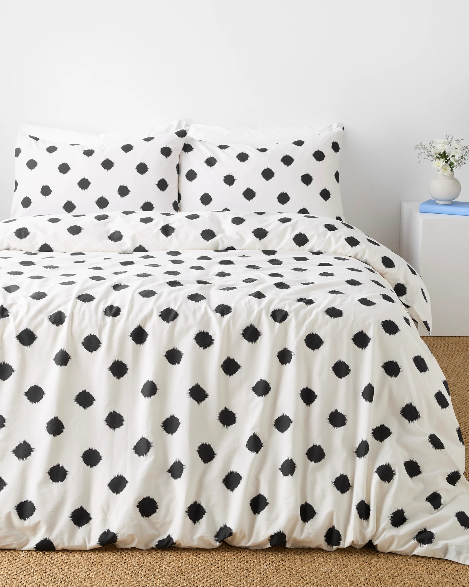 1 Target Dottie Ikat Australian Cotton Quilt Cover Set
 - Single Bed
 - Grey, 1 of 3