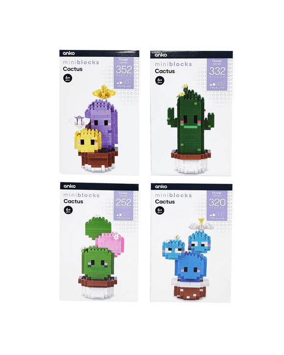 Mini Blocks Flower Series: Cactus - Assorted