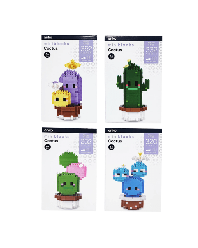Mini Blocks Flower Series: Cactus - Asso