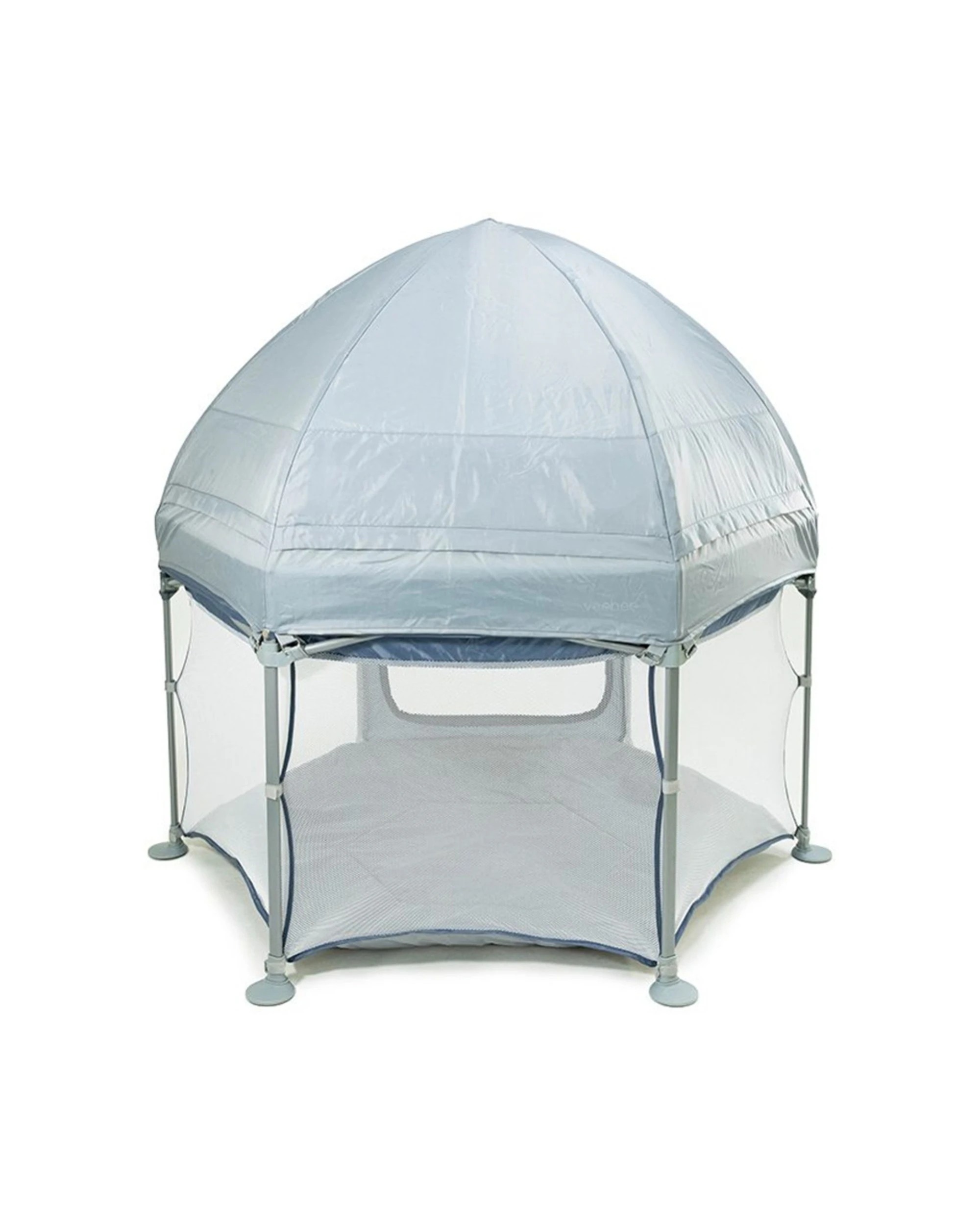 4 VeeBee Play Yard Outdoor Canopy Sun Shade Easy Attach Durable Accessory - Grey, 4 of 8