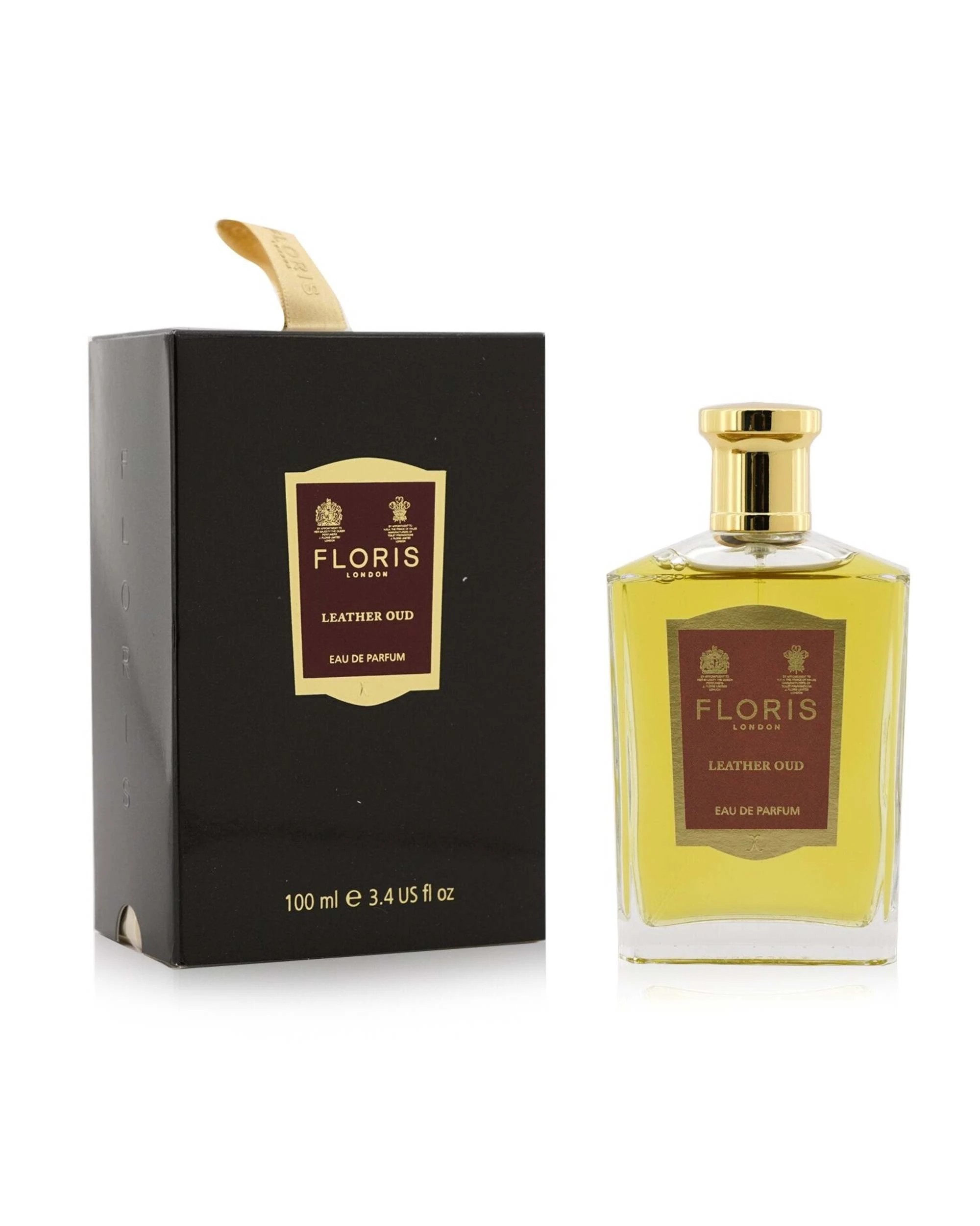 2 Floris London Leather Oud Eau De Parfum Spray  100ml/3.4oz, 2 of 4