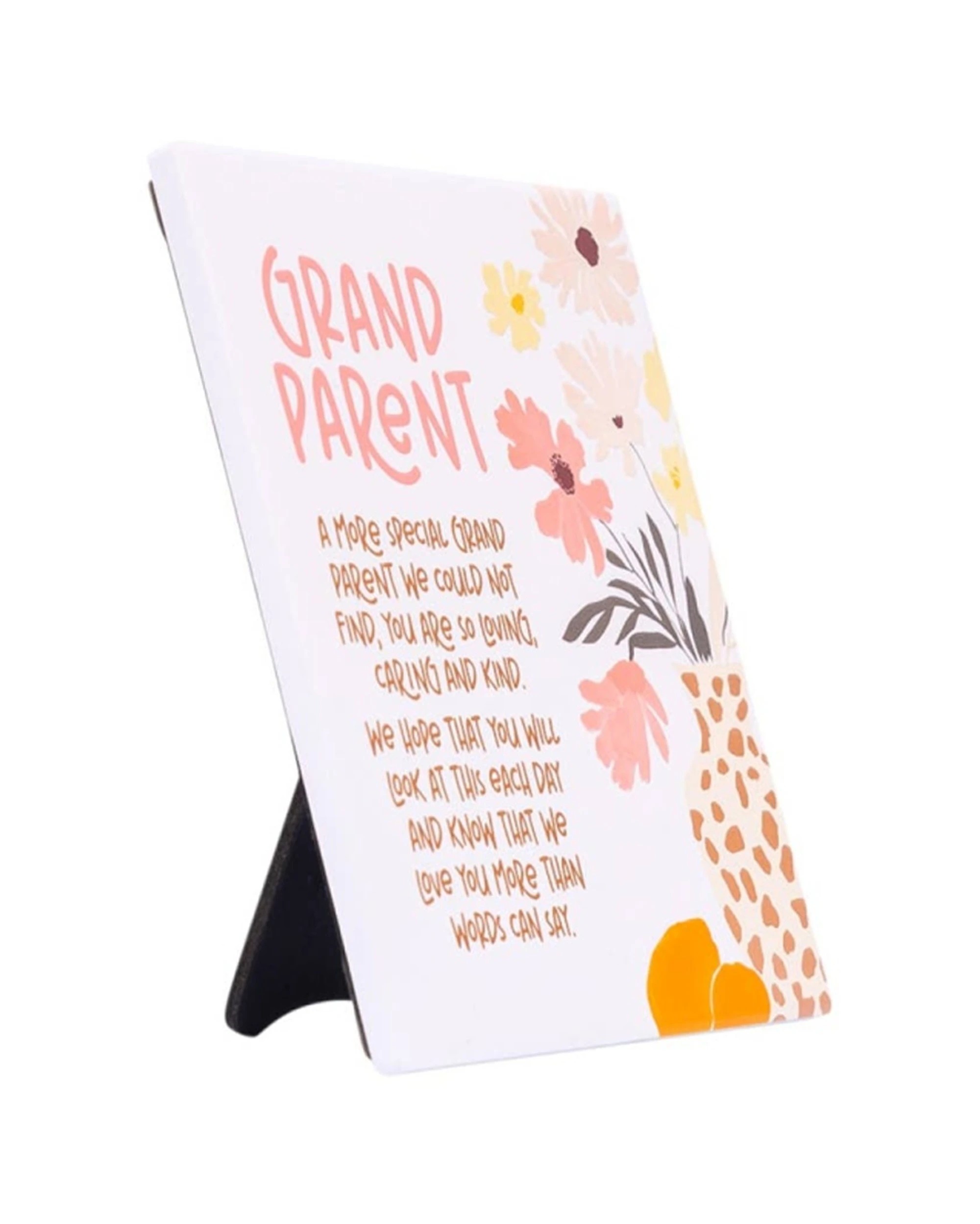 3 Splosh Billie Grandparent Verse Ceramic With Hook & Stand 12x14x1cm - Multi, 3 of 5