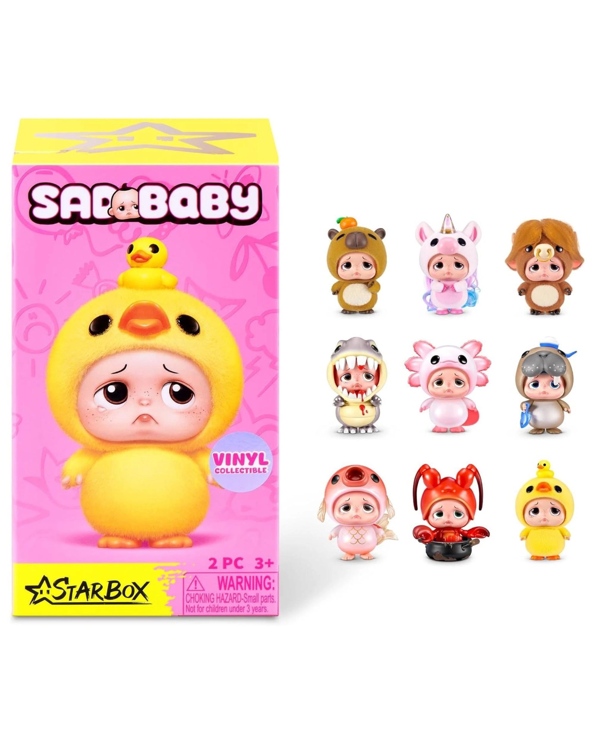 2 Zuru Starbox Sad Baby Animals Series 1 Figure Blind Box, 2 of 7