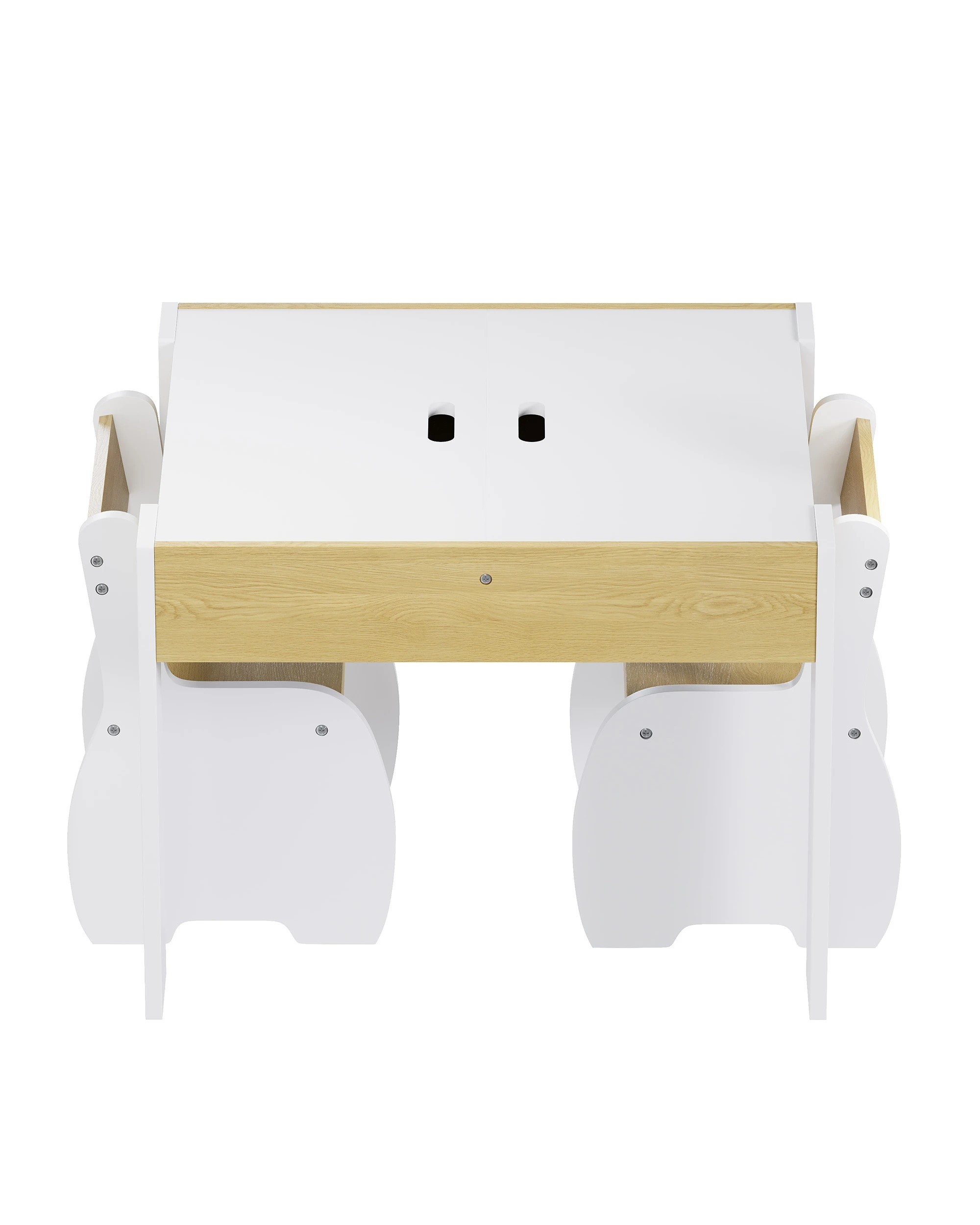 5 Advwin Kids Table and Chairs Set, 5 of 10