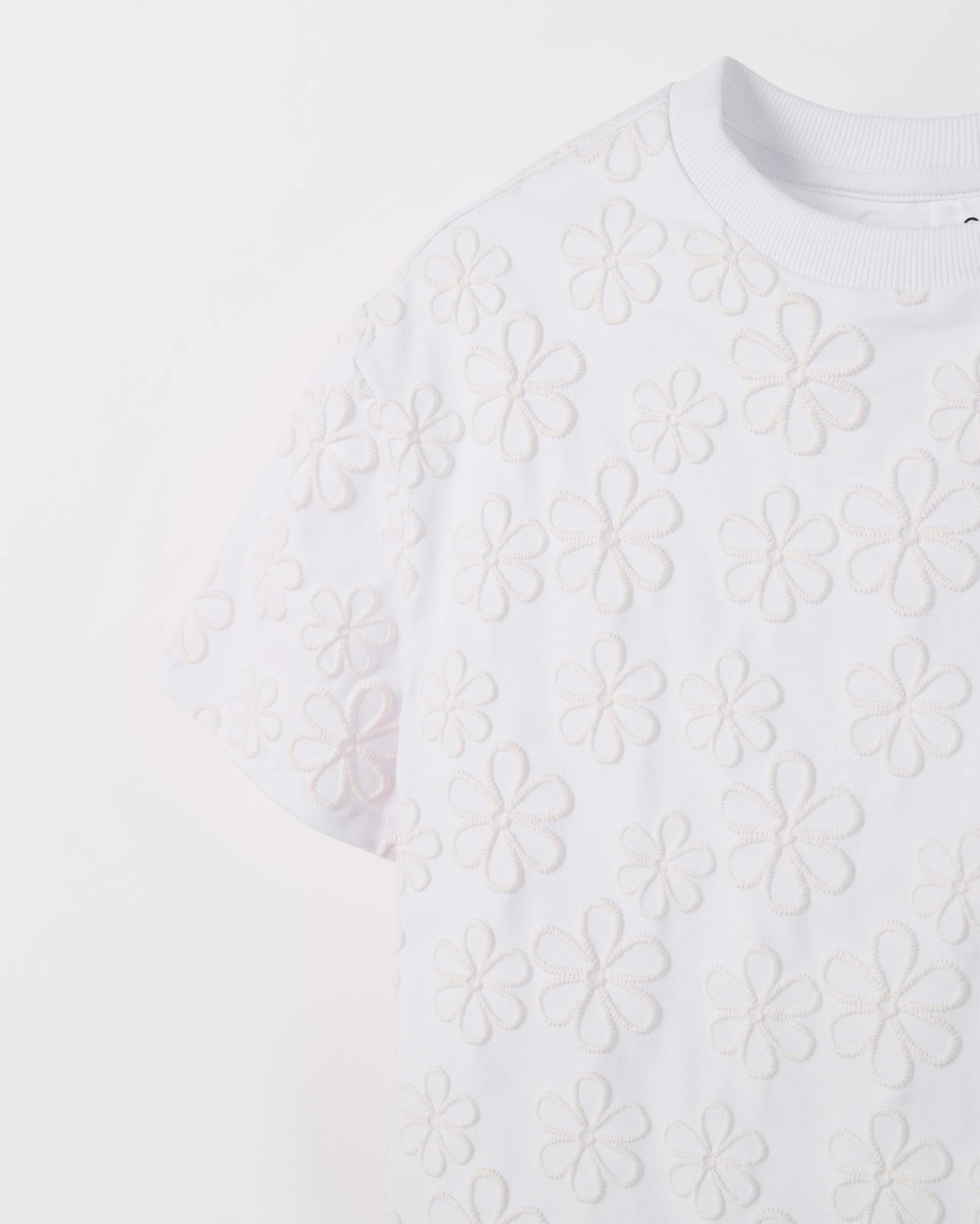 2 Target Kids Australian Cotton Blend T-Shirt and Skort Set WHITE, 2 of 3