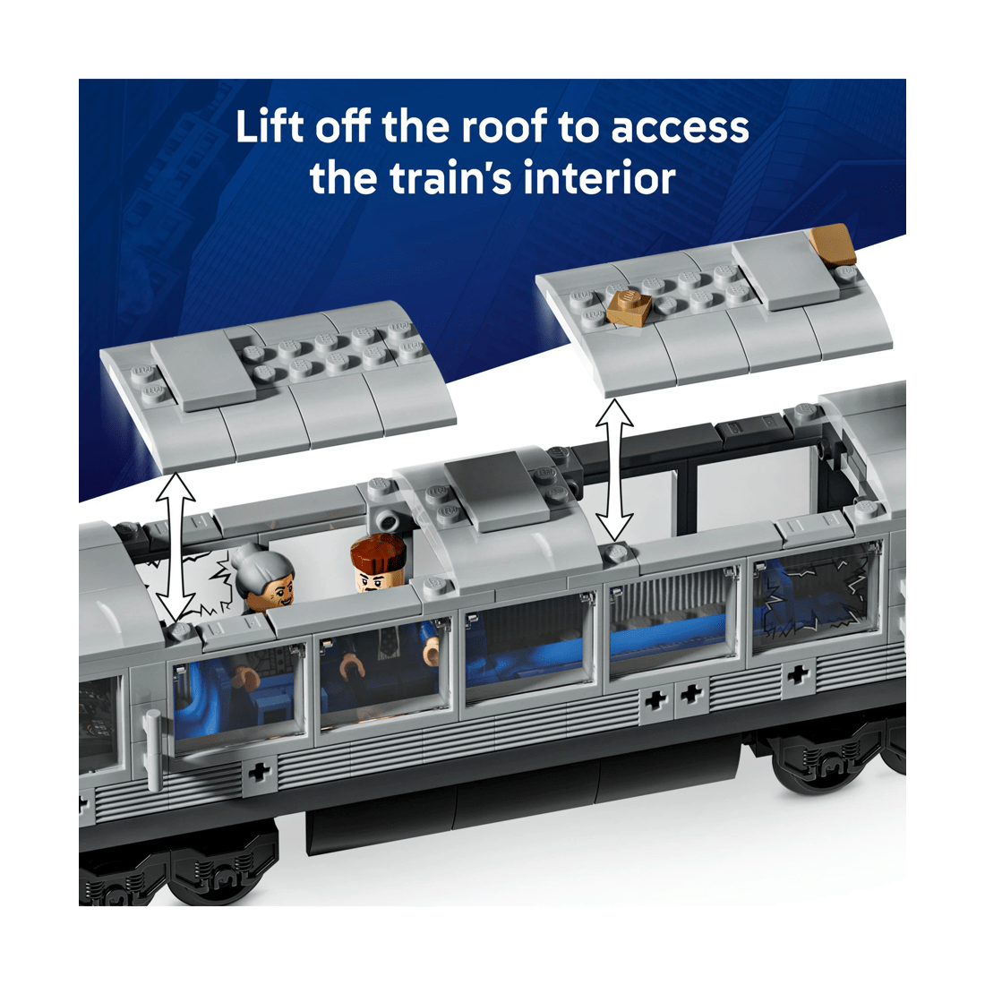 7 LEGO Marvel Super Heroes Spider-Man vs. Doc Ock Subway Train Scene 76321, 7 of 10