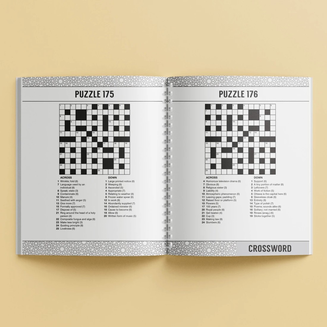 5 250 Puzzles: Crossword - Book, 5 of 5