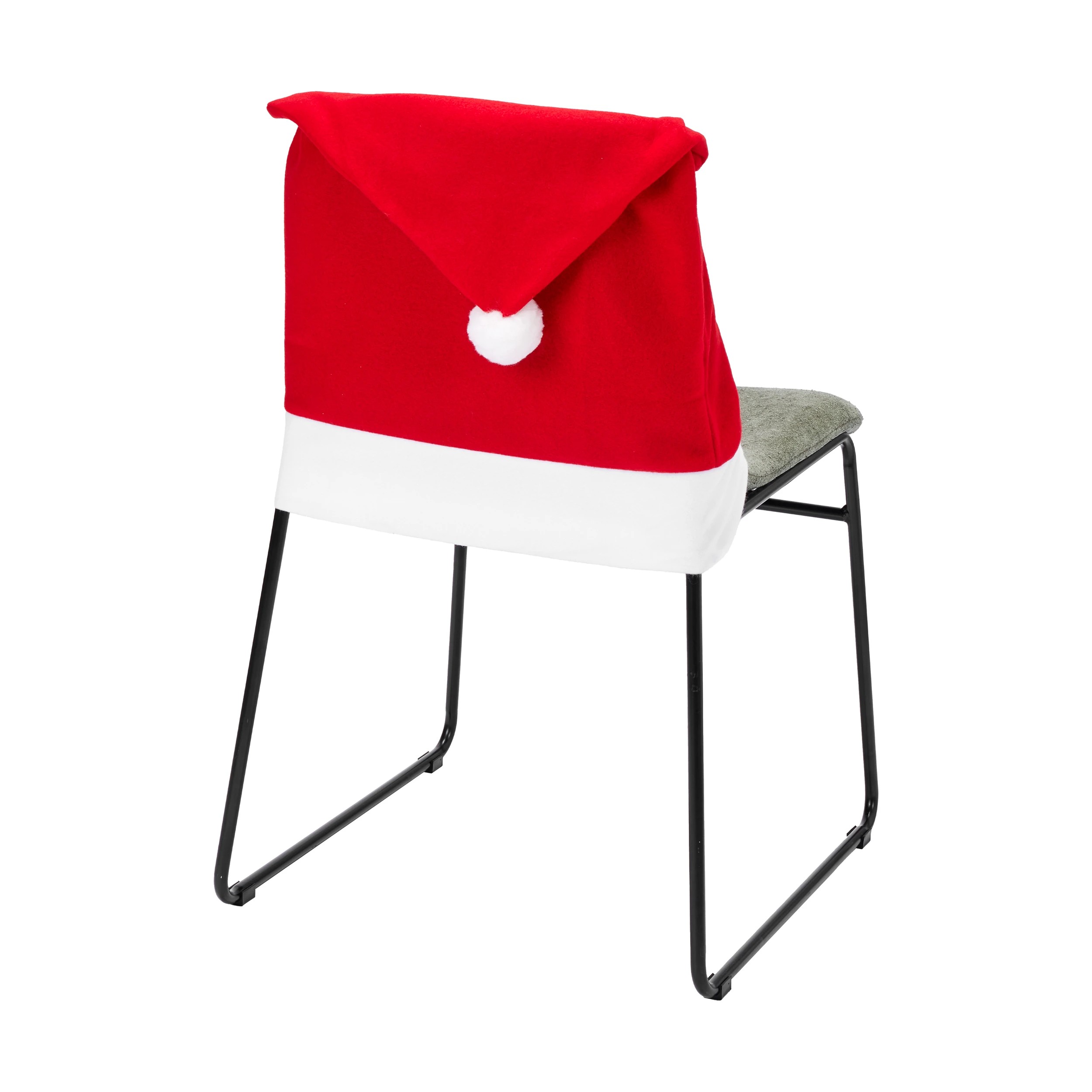 1 Santa Hat Chair Cover, 1 of 5