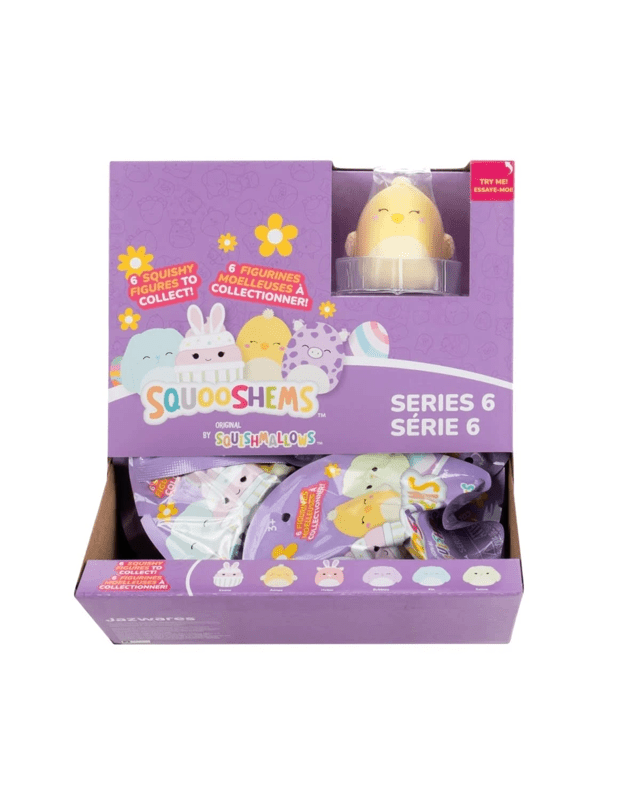 6cm Original Squishmallows Squooshems Series 6 - Asso