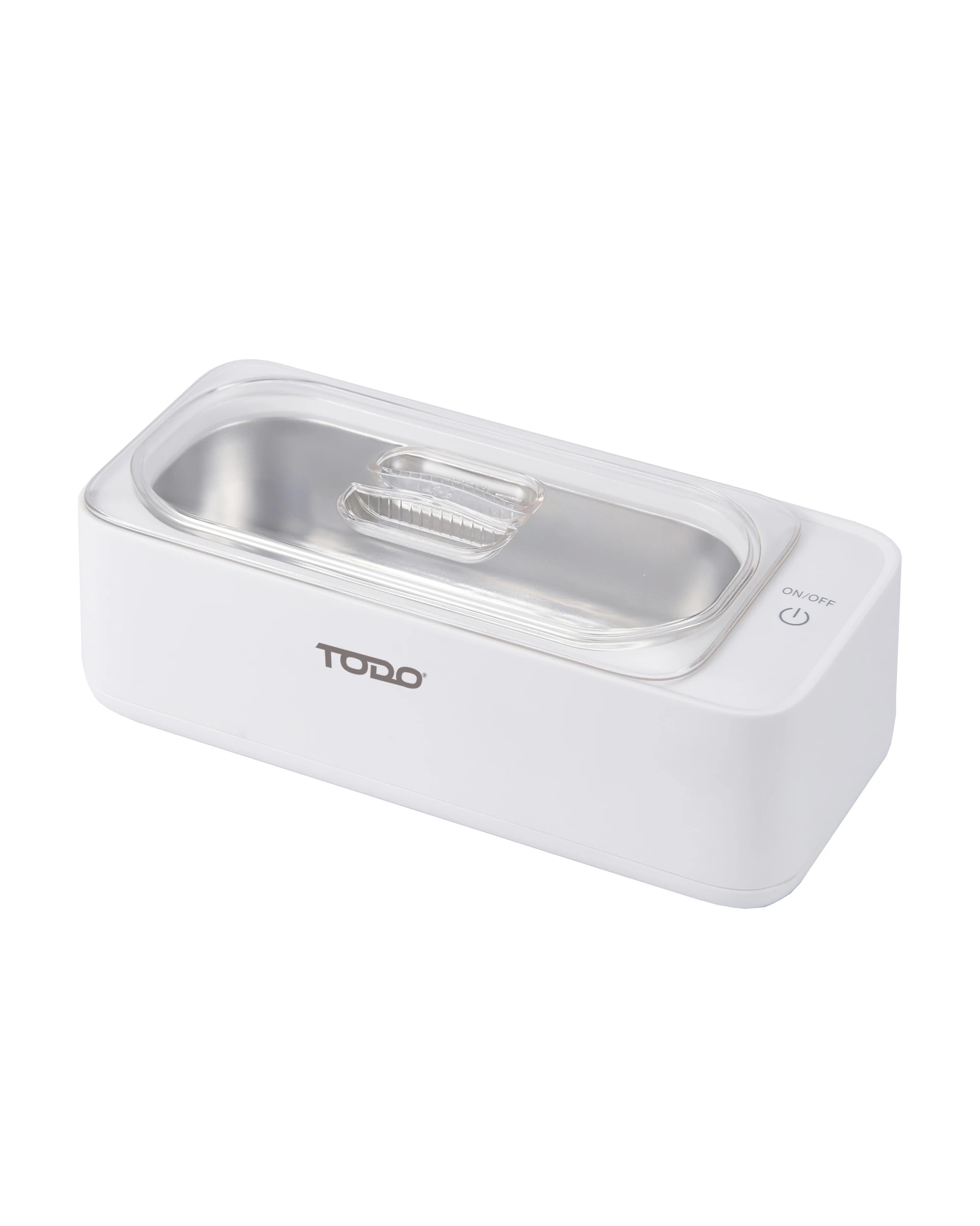 1 TODO Ultrasonic Cleaner Sonic Wave Jewellery Cleaner 300ml Stainless Steel Tank 3min Cycle, 1 of 4