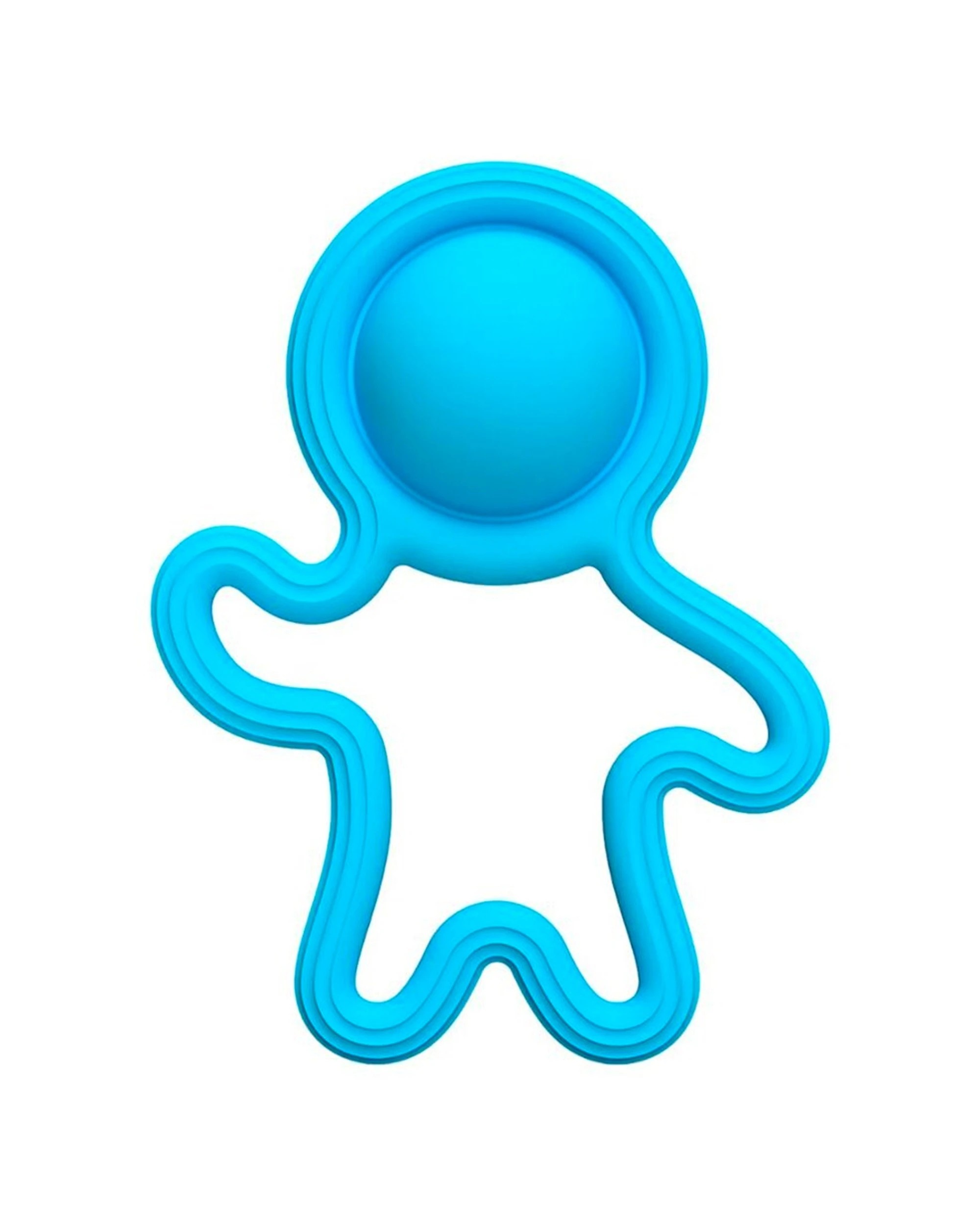 1 Fat Brain Toy Co. Lil Dimpl Newborn Baby Toddler Silicone Teether Toy - Multi, 1 of 4