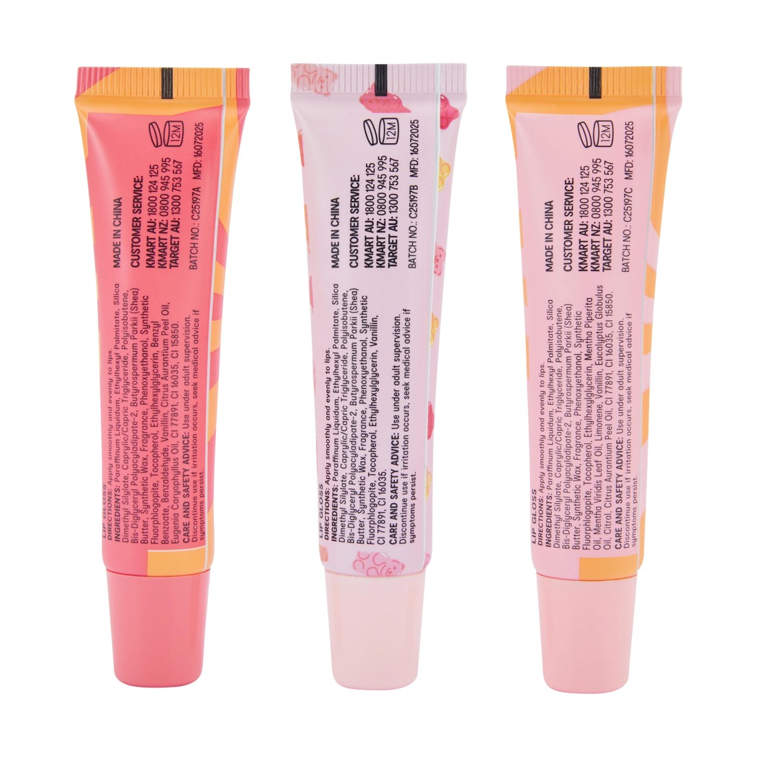 3 OXX Junior Beauty Treats - Bubblegum, Vanilla and Cherry, 3 of 5