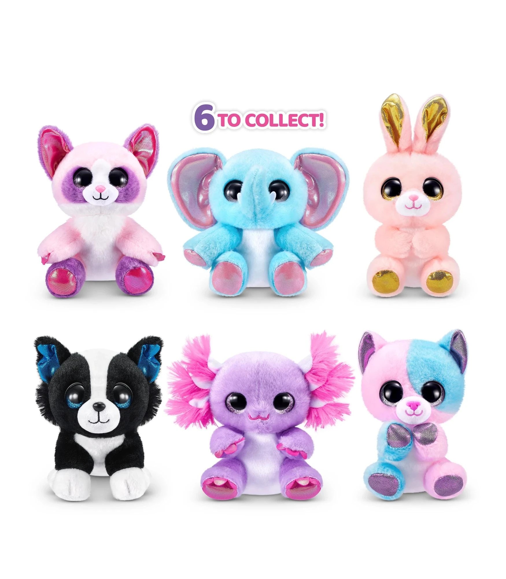 5 Coco Cones Adorable Collectable Plush in a Cone by ZURU - Assorted* - Multi, 5 of 9