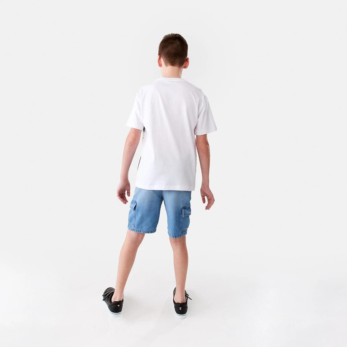 7 Short Sleeve All Over Print T-shirt Wht Skate, 7 of 9