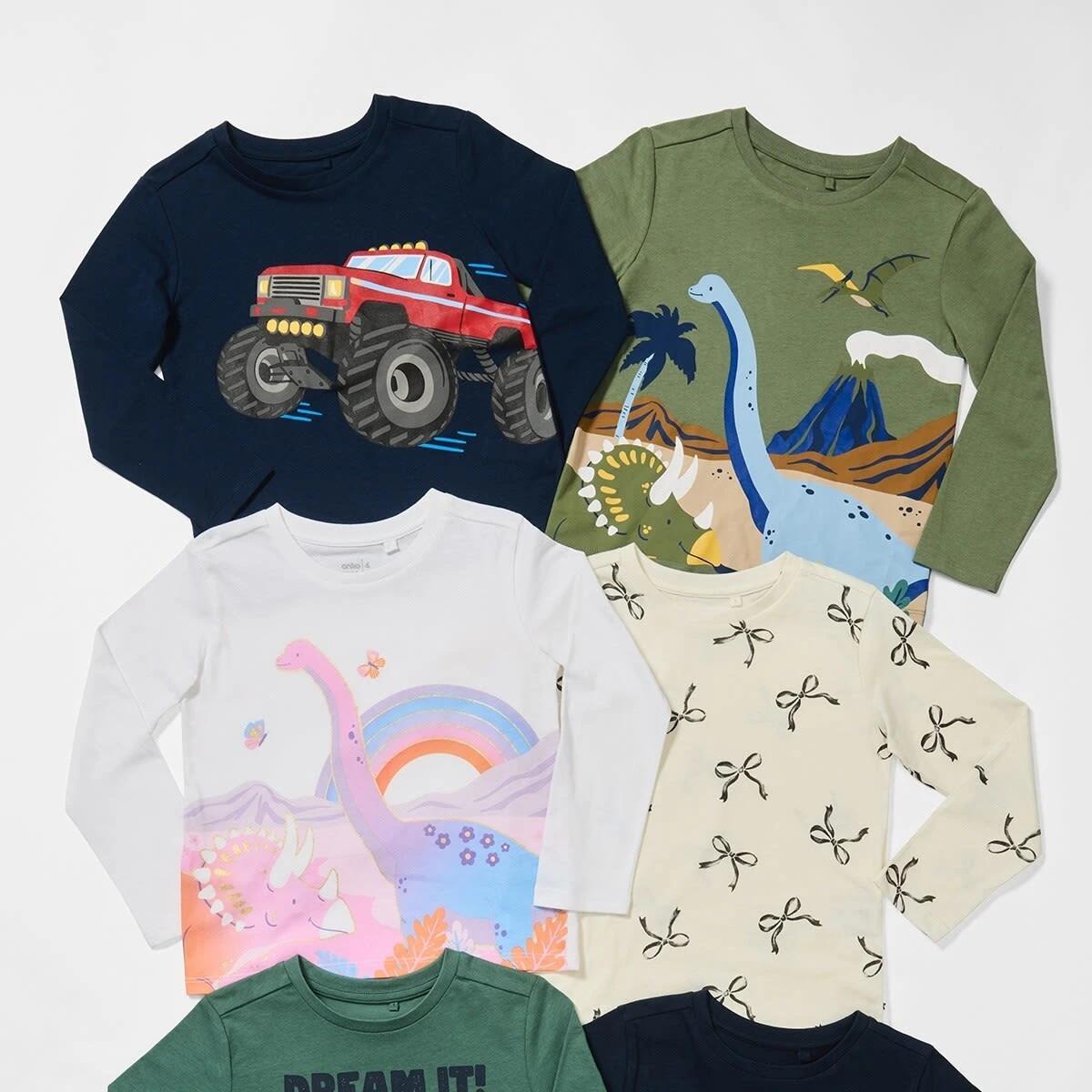 9 Long Sleeve Print T-shirt Blu Monste, 9 of 9