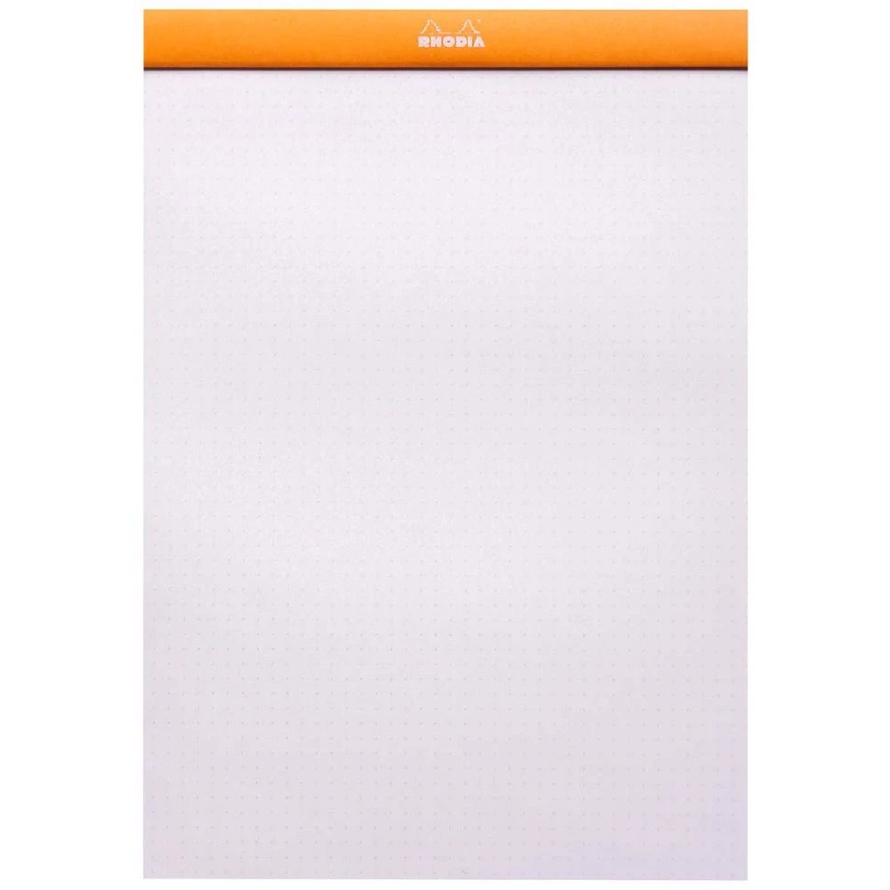 2 Rhodia No. 18 A4 Dot Grid Pad Orange 80 Sheets, 2 of 4