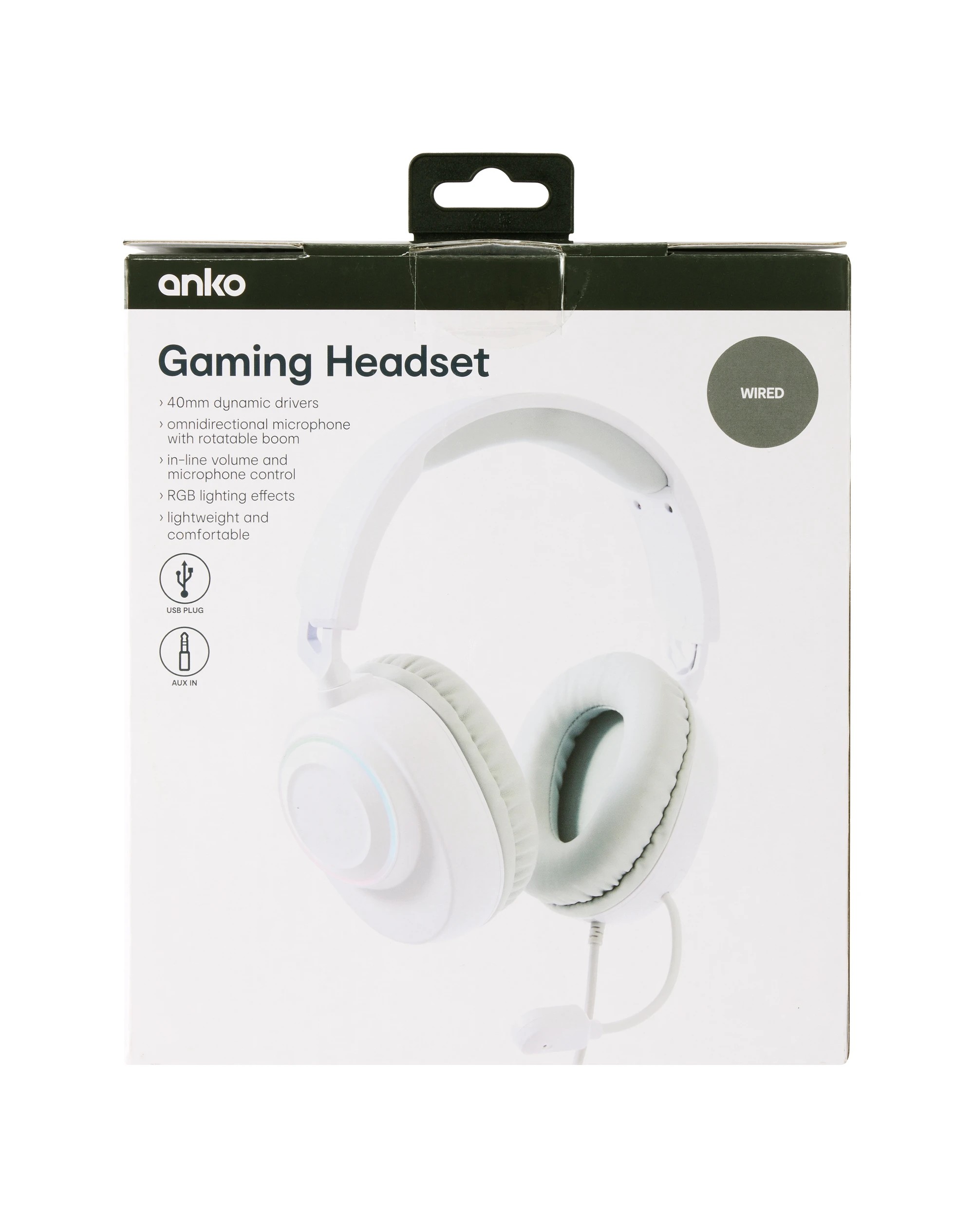 10 Gaming Headset - White, 10 of 10