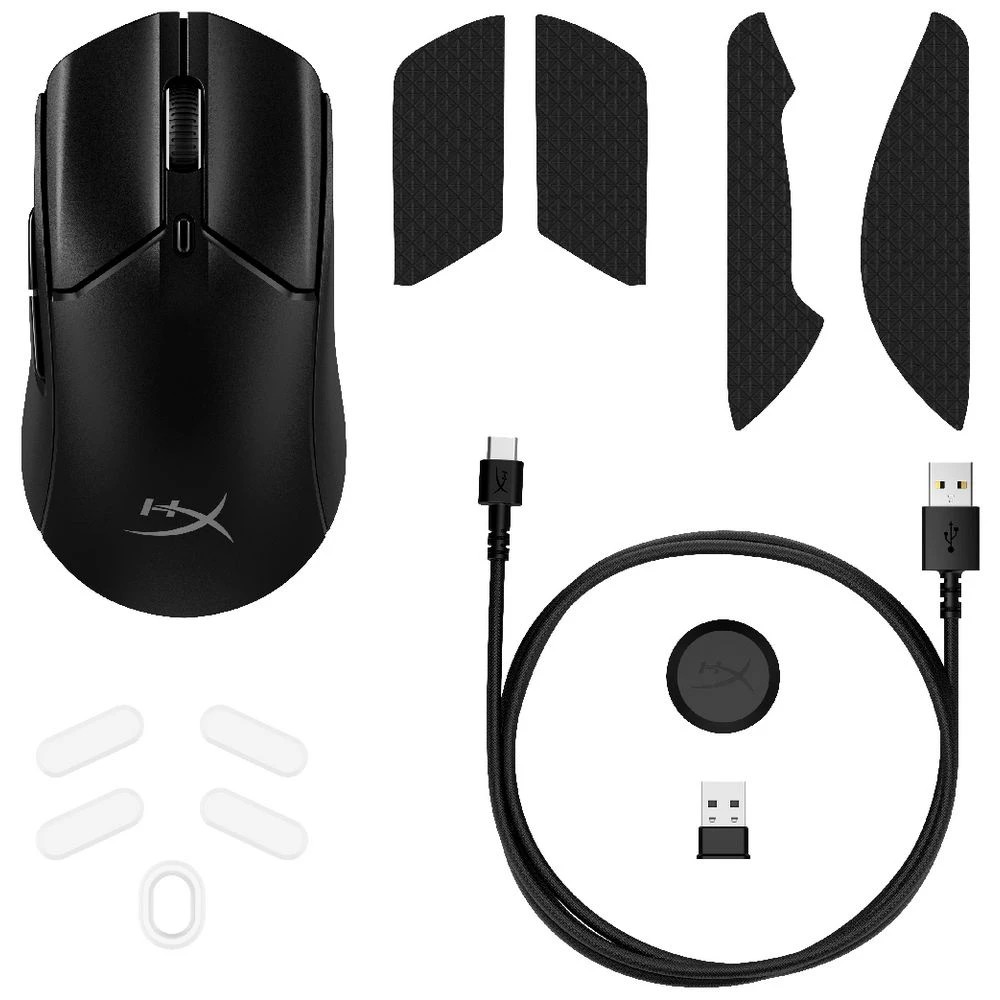 7 HyperX Pulsefire Haste 2 Wireless Gaming Mouse Black, 7 of 10