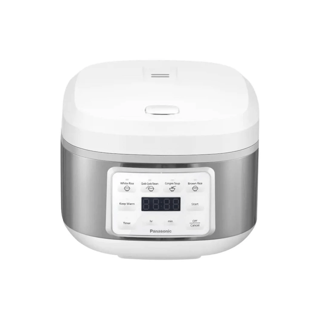 1 Panasonic 8 Cup Rice Cooker - White, 1 of 5