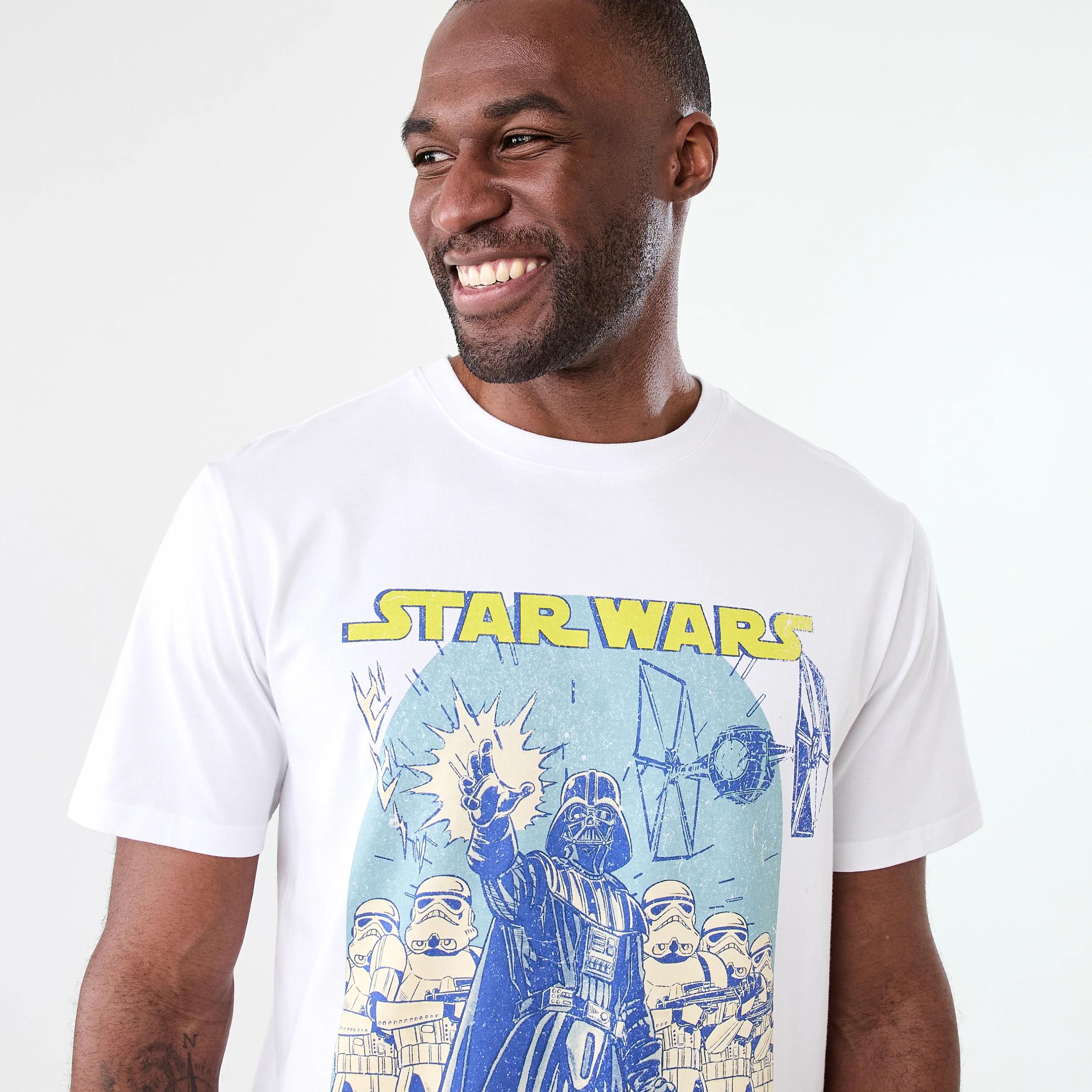 4 Star Wars License T-shirt White, 4 of 5
