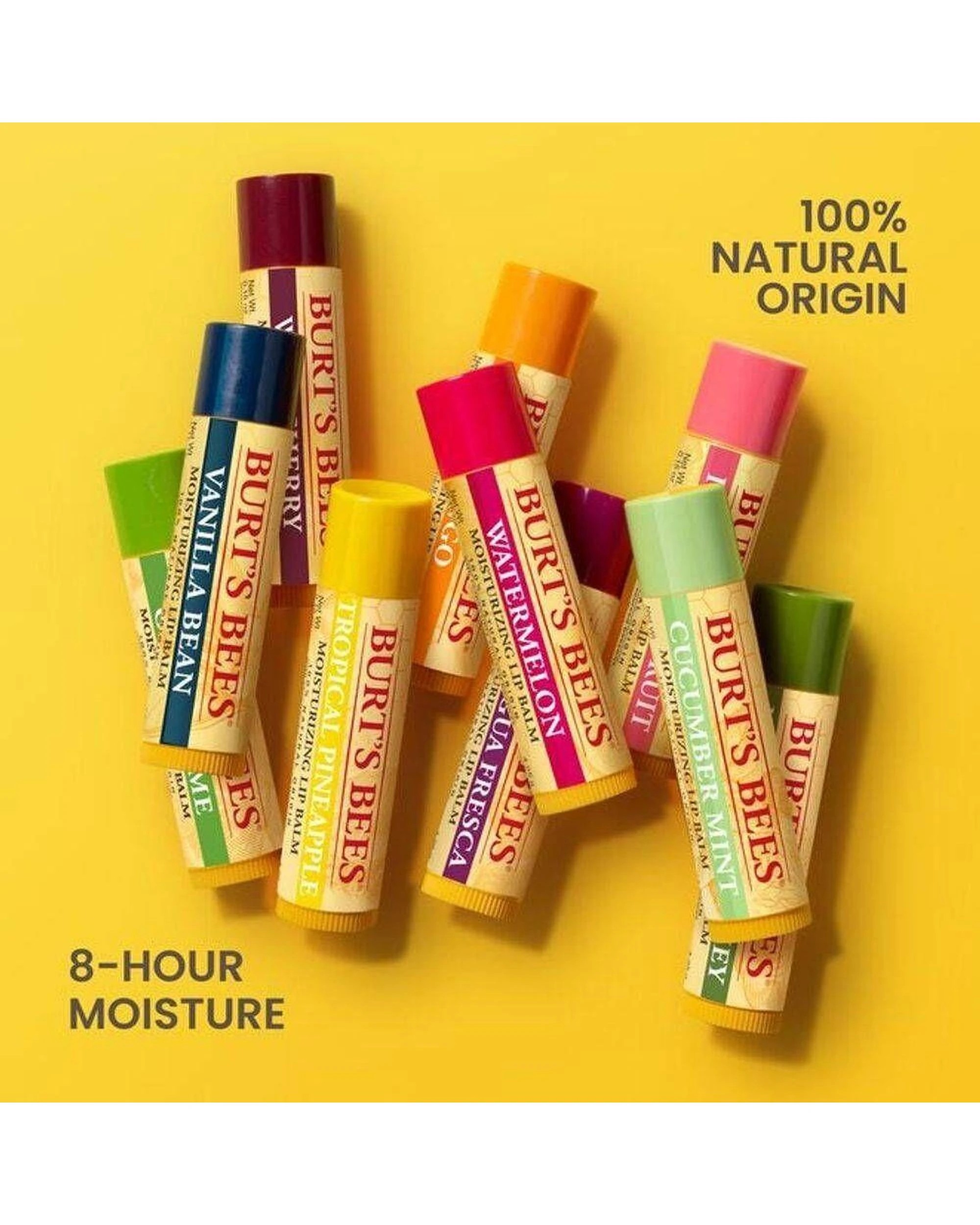 9 6 x Burt's Bees Passionfruit Lip Balm 4.25g, 9 of 10