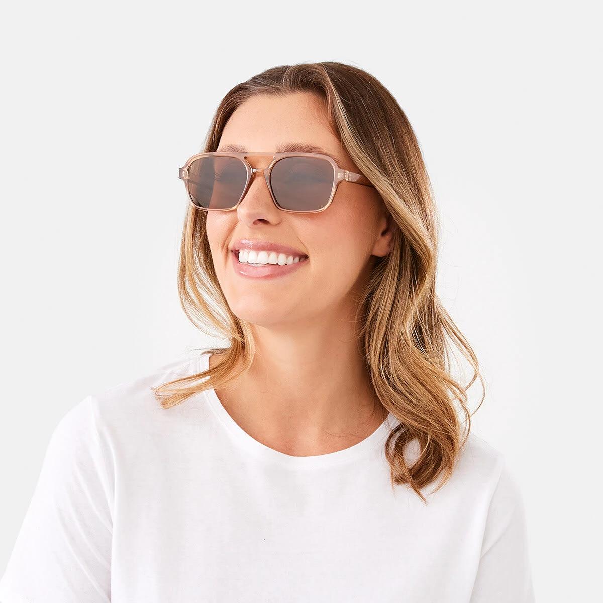 5 Retro Sunglasses Brown, 5 of 6