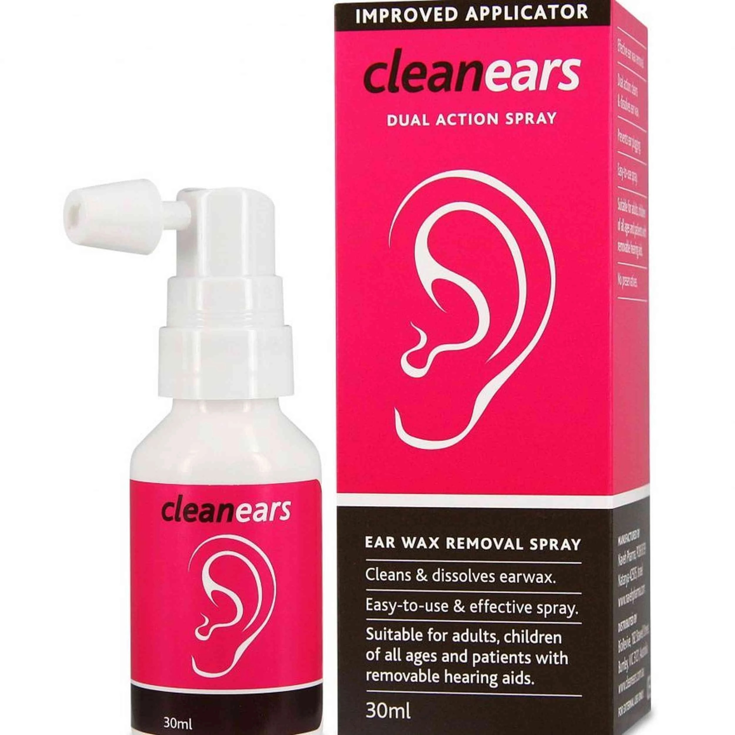 1 Clean Ears Spray 30ml Spray, 1 of 3