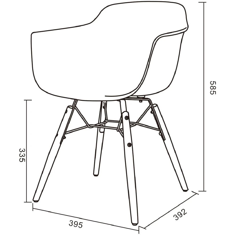 9 Kadink Kids Tub Chair White, 9 of 9