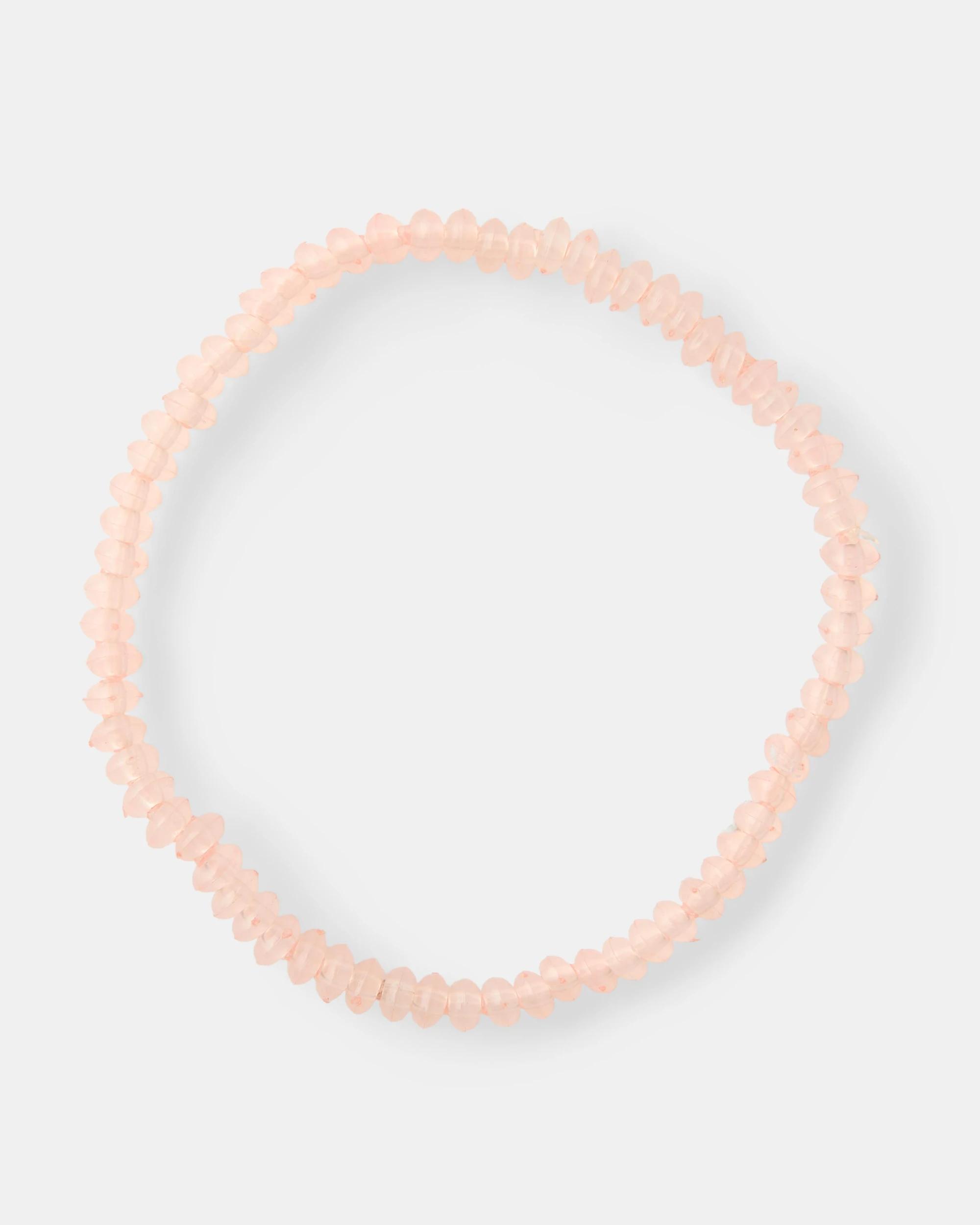 5 4 Pack Heart Bracelets Pink, 5 of 6