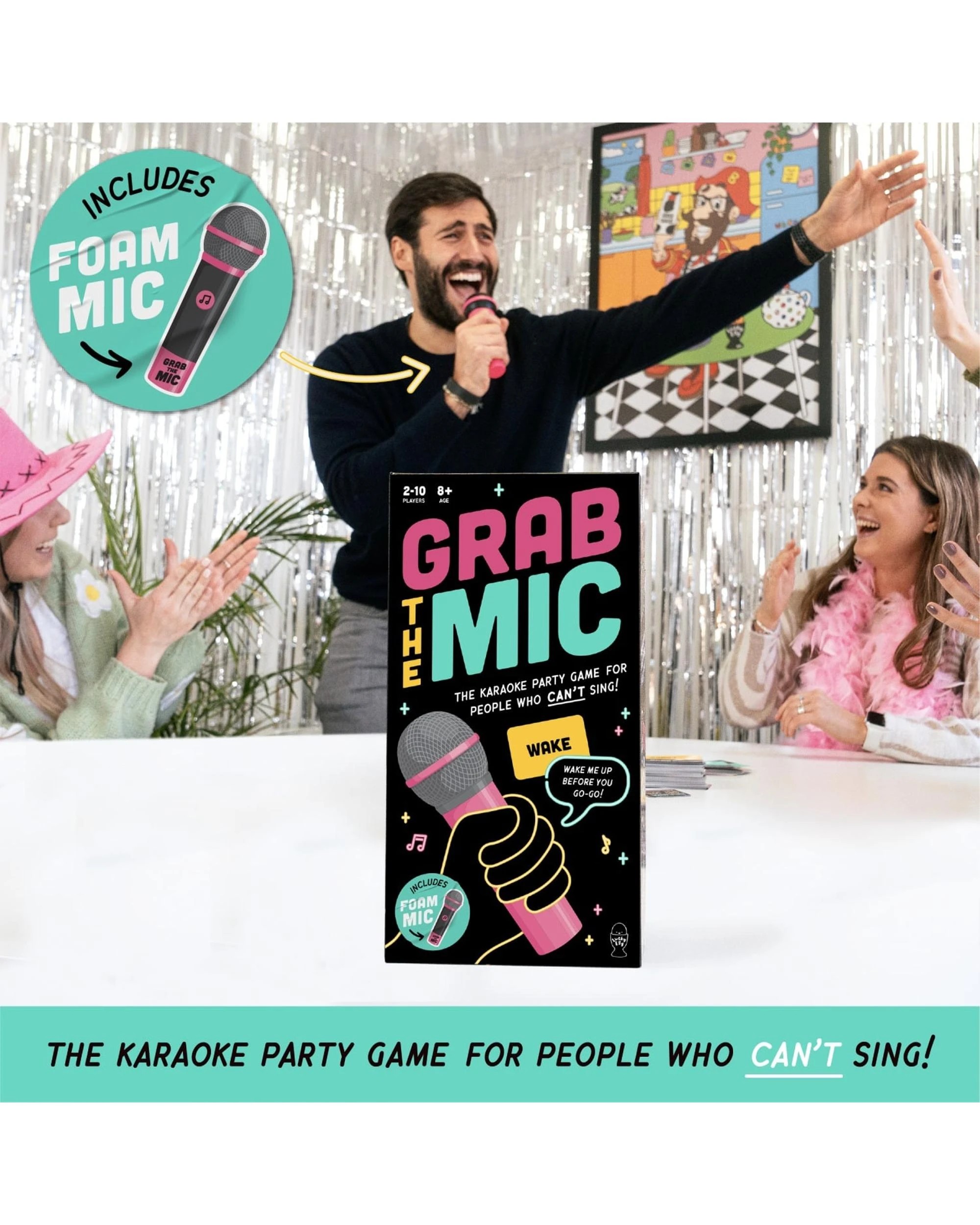 2 Lucky Egg Grab The Mic Party Game, 2 of 5