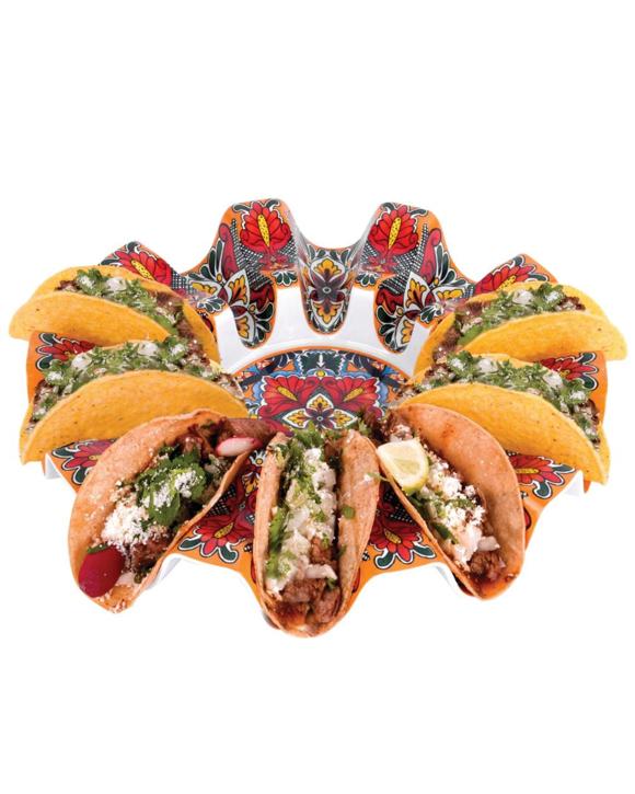 Prepara Taco Carousel Holder Stand  Holds 10