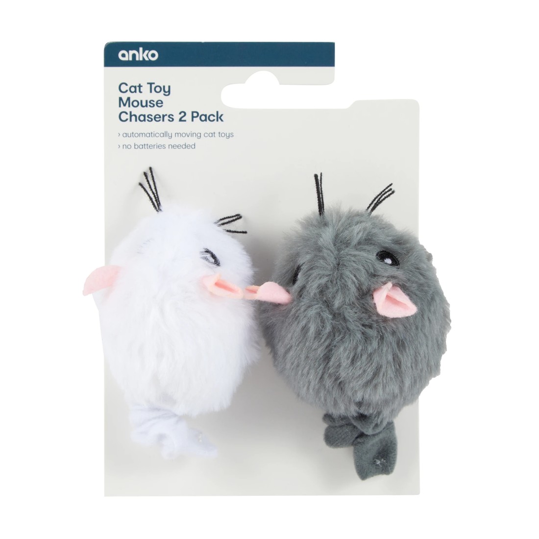 8 2 Pack Cat Toy Mouse Chasers, 8 of 8