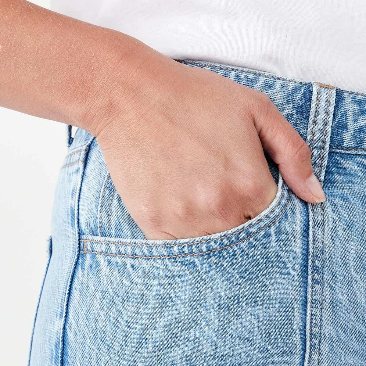 6 Seam Front Jeans LIGHT WASH DENIM, 6 of 7