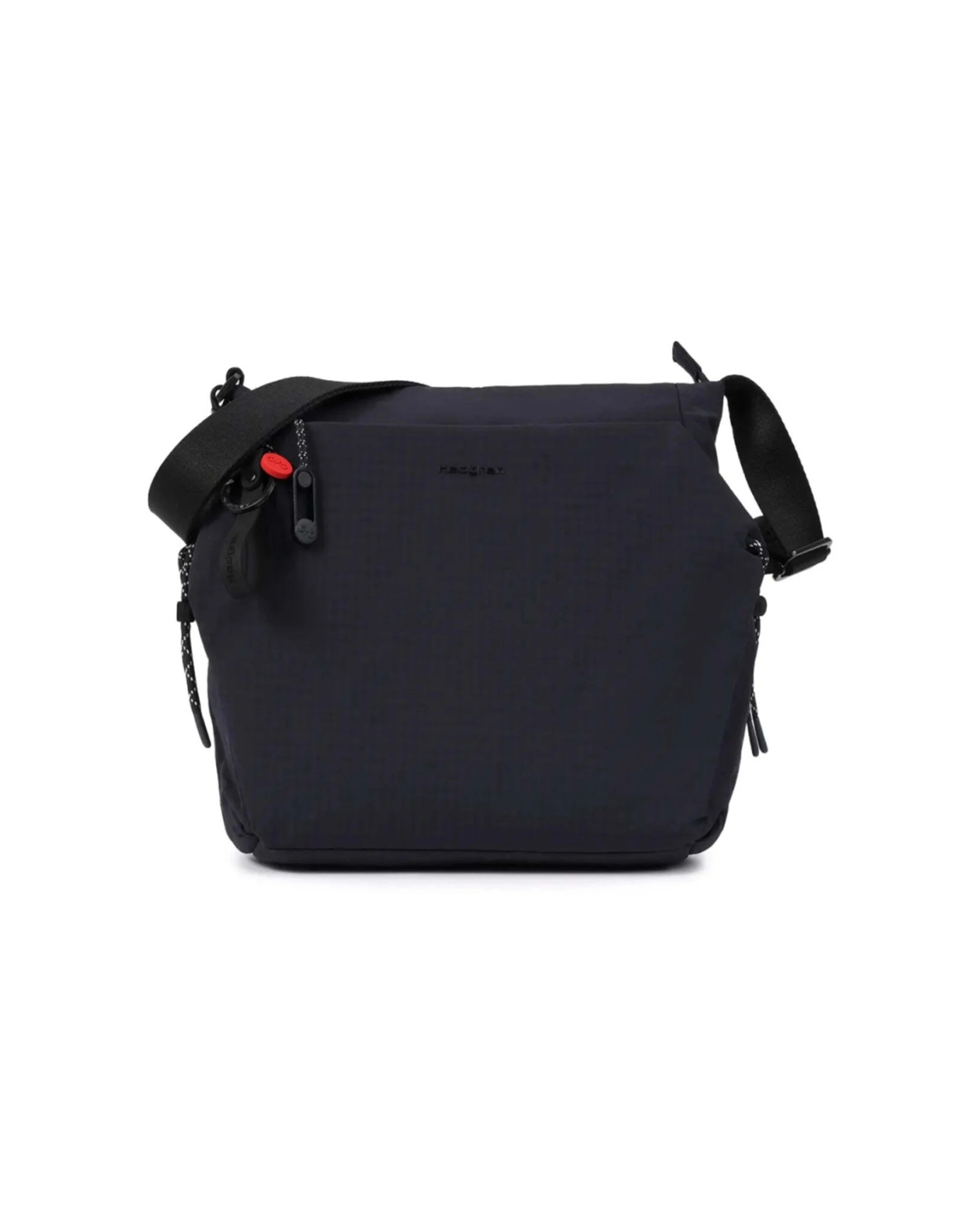 1 Hedgren Makoto Lightweight Expandable Square Crossover Bag Water Repellent Vulcan - Black, 1 of 6