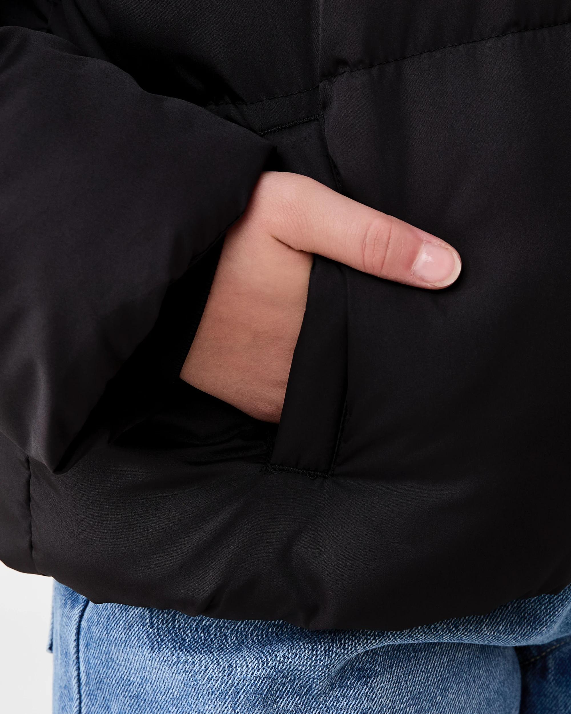 5 Puffer Jacket Black, 5 of 7