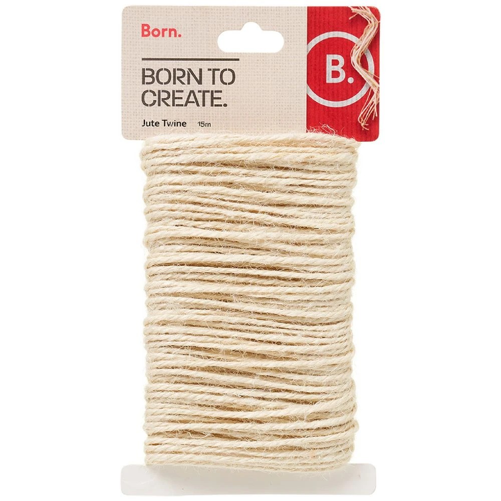 1 Born Jute Cord Neutral White, 1 of 3