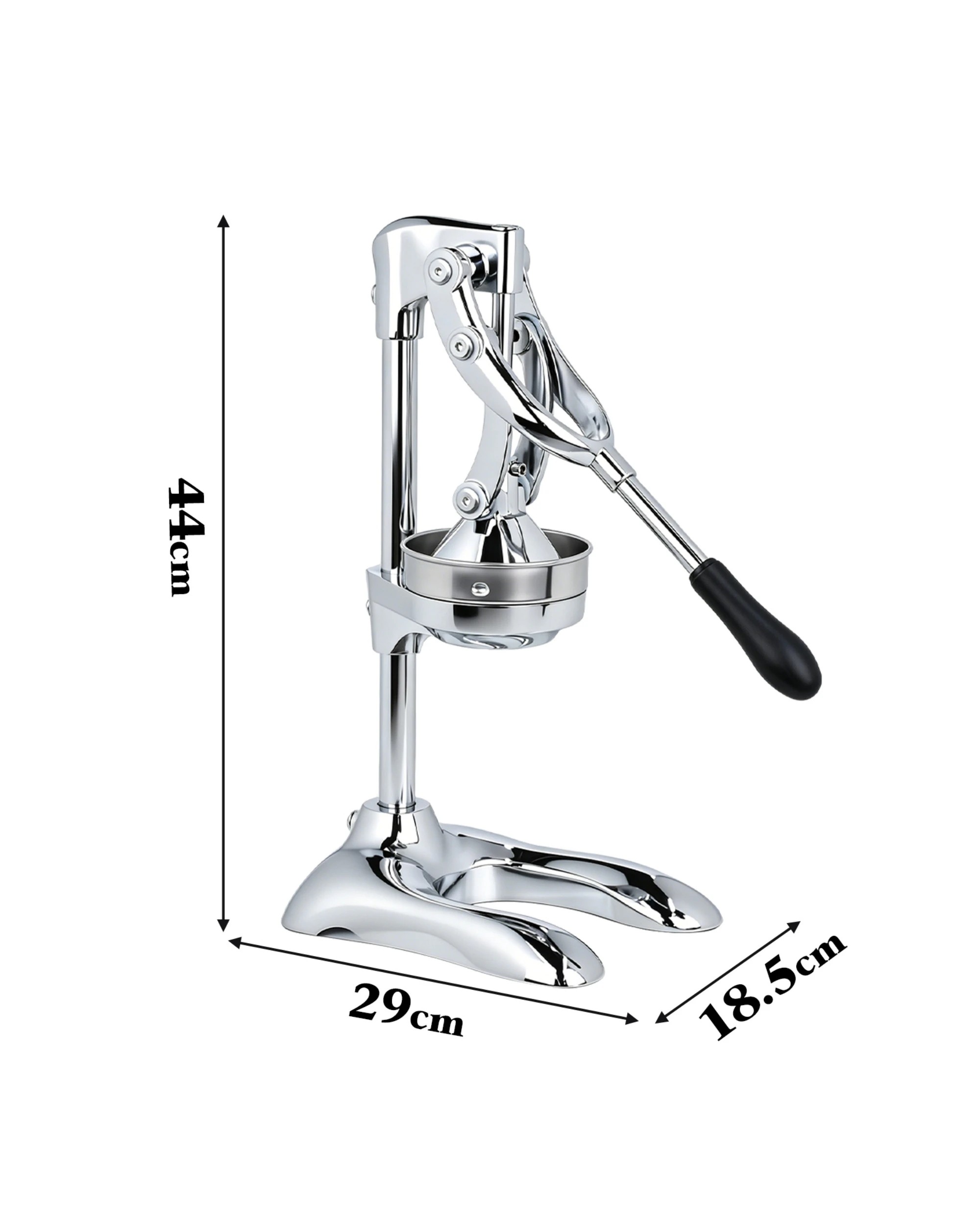 5 Yopower Manual Fruit Juicer, Hand Press Juicer Electroplated with 120mm Large Chute, 5 of 5